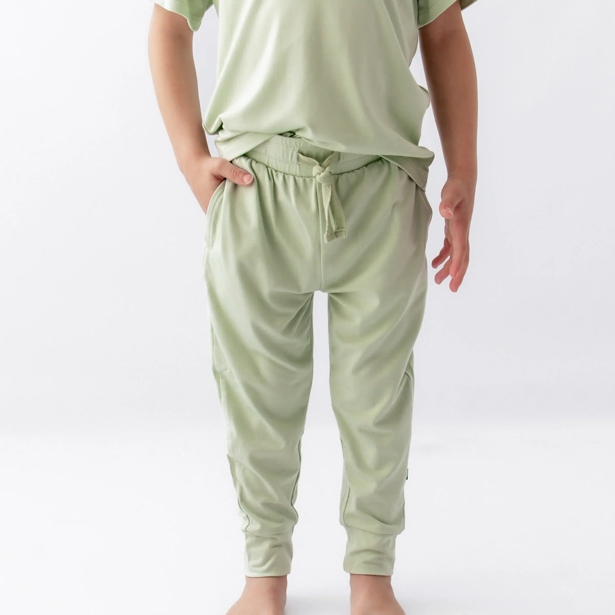 Toddler Jogger Pant in Basil Main image