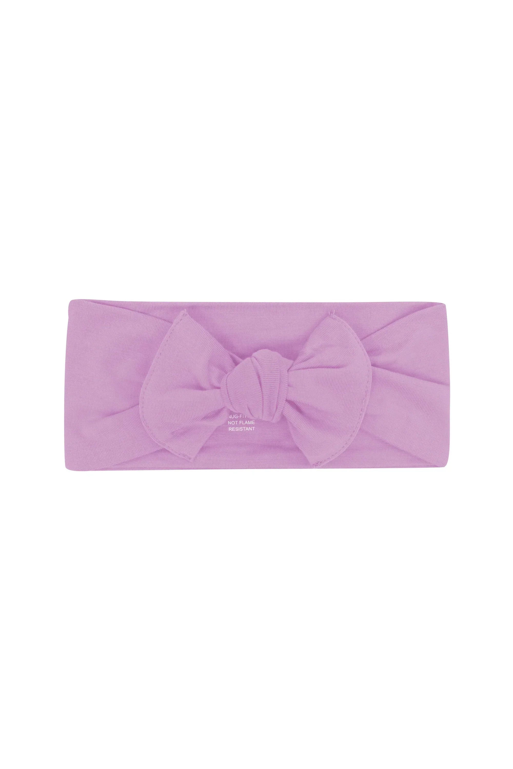 Knotted Bow Headband in Poi Secondary image
