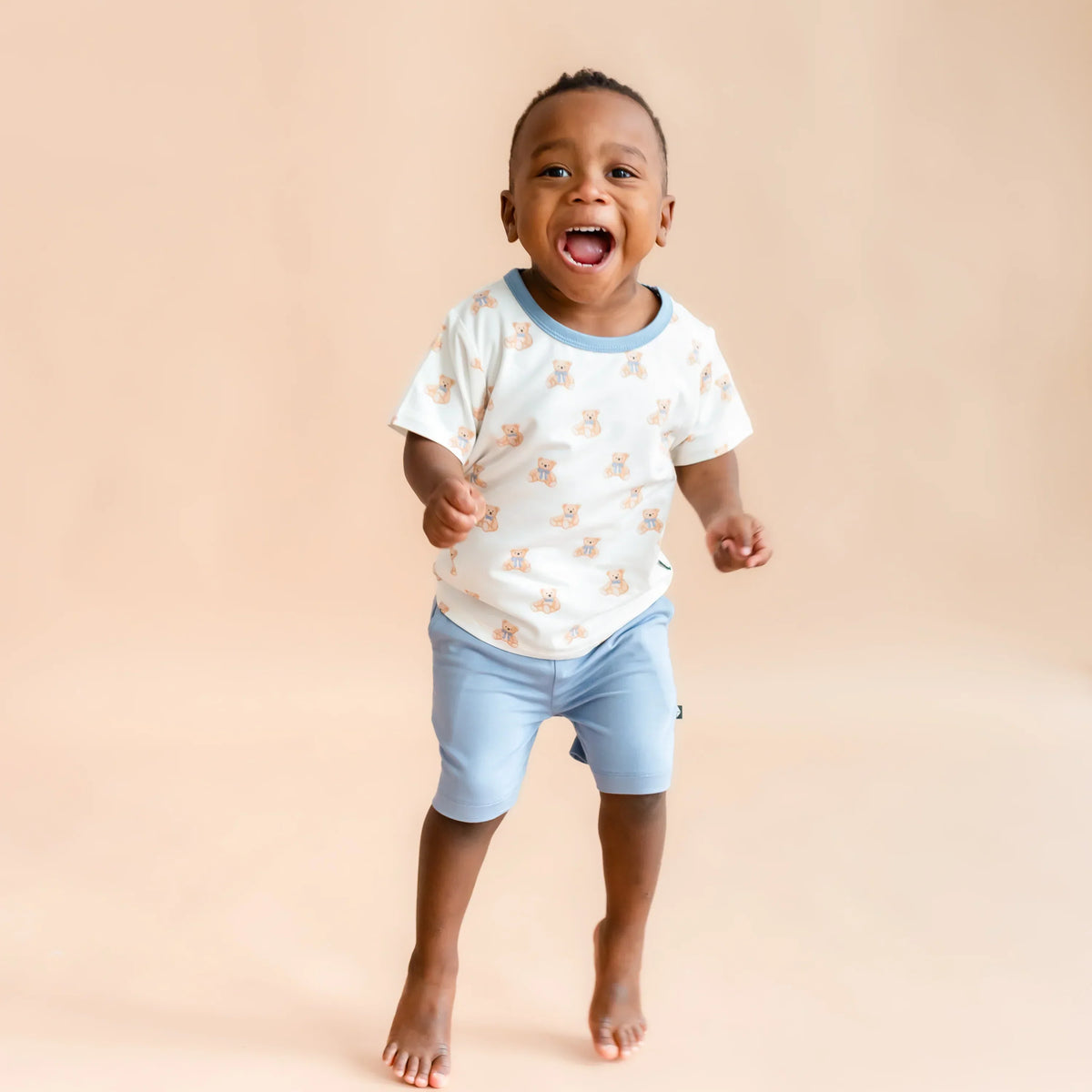 Toddler Basic Tee in Teddy Bear Main image