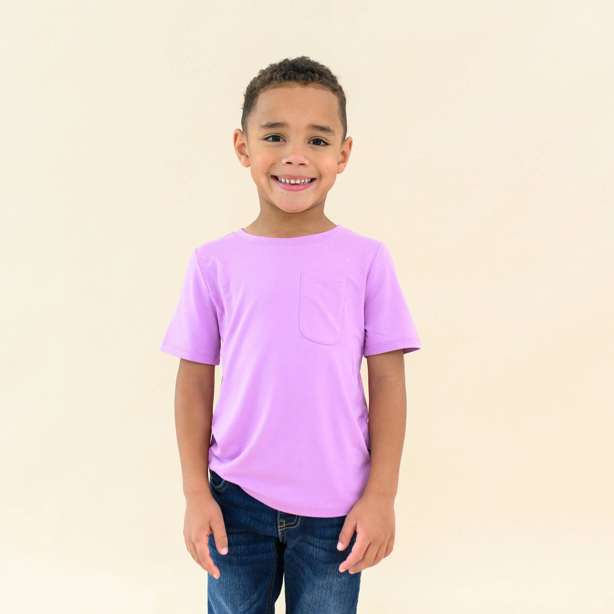 Toddler Crew Neck Tee in Poi Main image