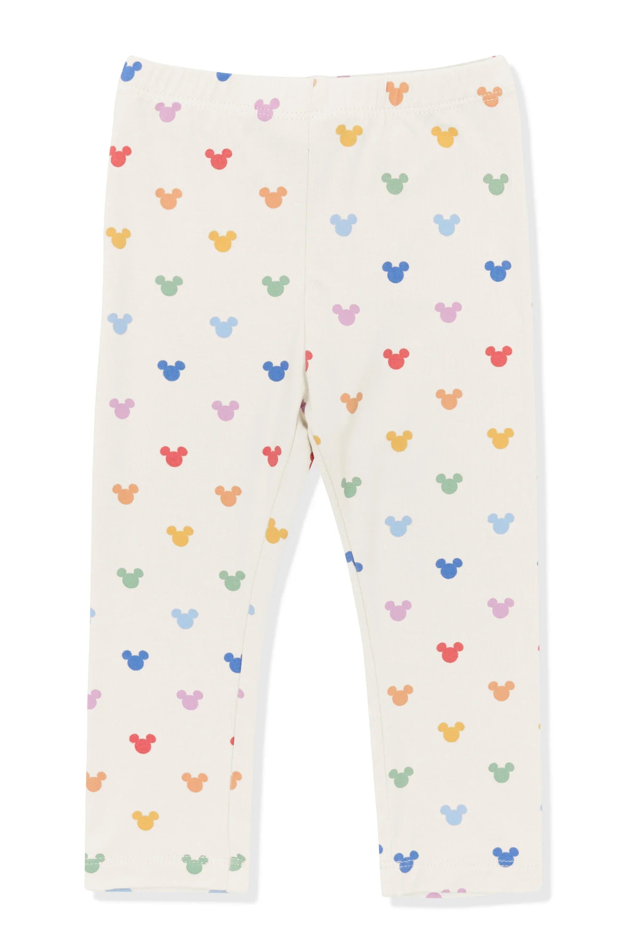 Toddler Leggings in Pastel Mickey Mouse Secondary image