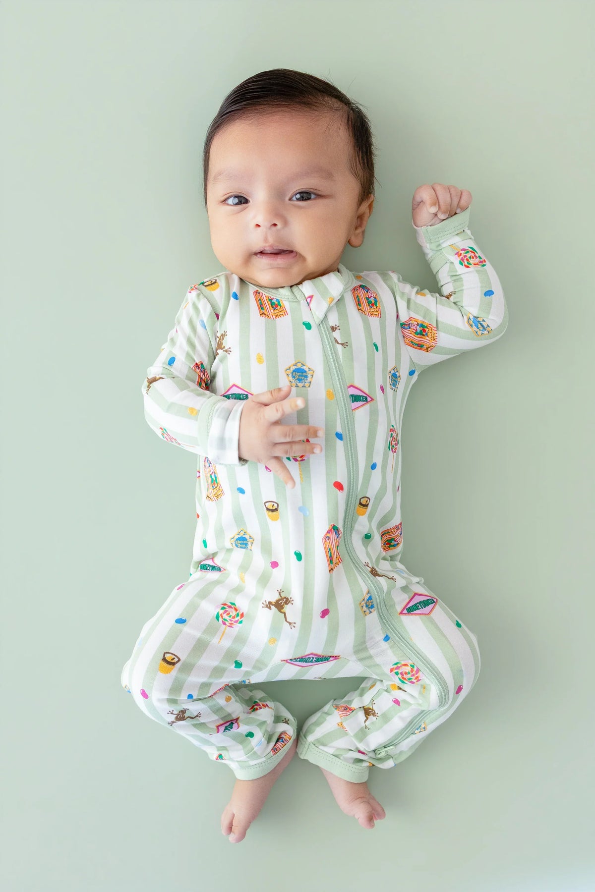 Zippered Romper in Honeydukes Main image