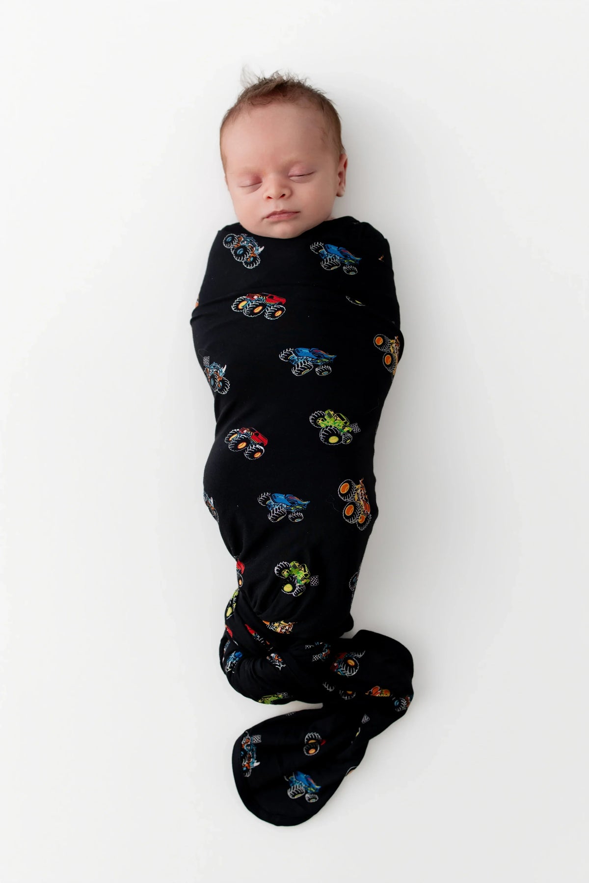 Swaddle Blanket in Monster Truck Main image