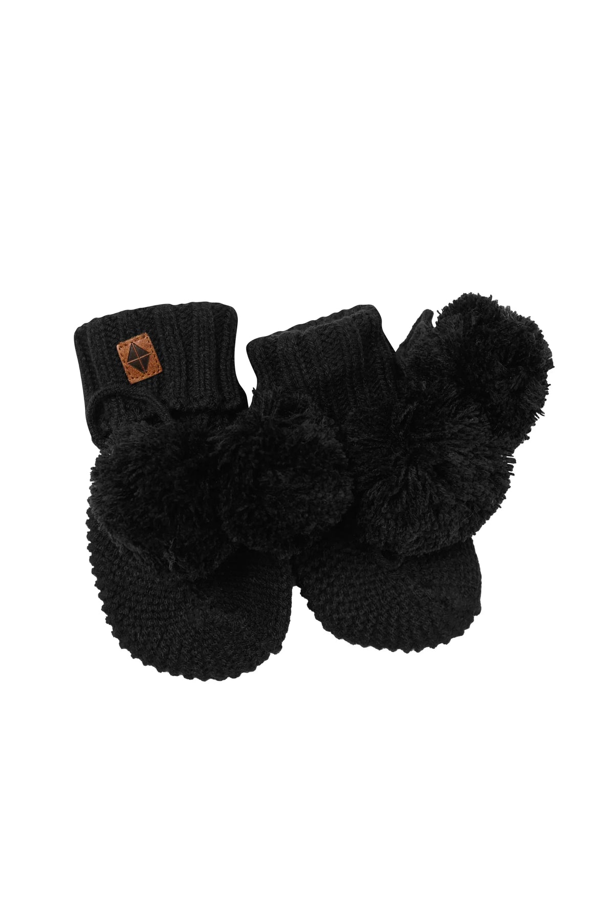 Knit Booties in Midnight Main image