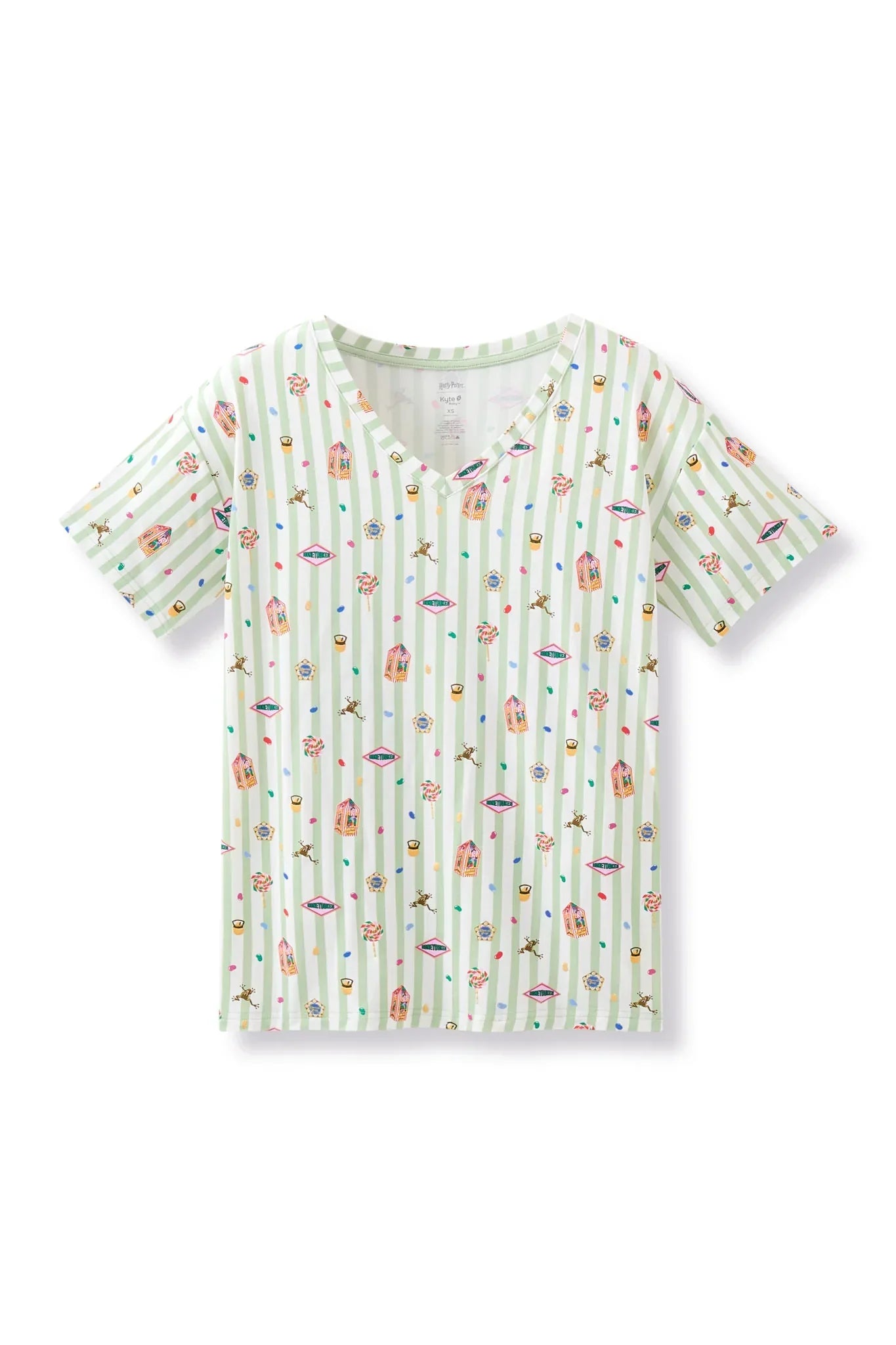 Women's Relaxed Fit V-Neck in Honeydukes Secondary image