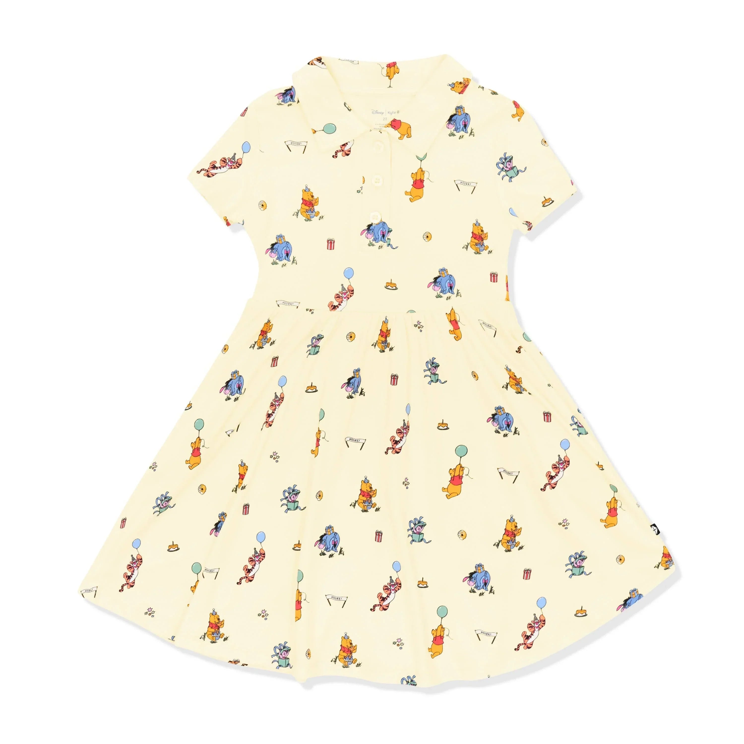 Polo Dress in Winnie the Pooh Celebration Secondary image