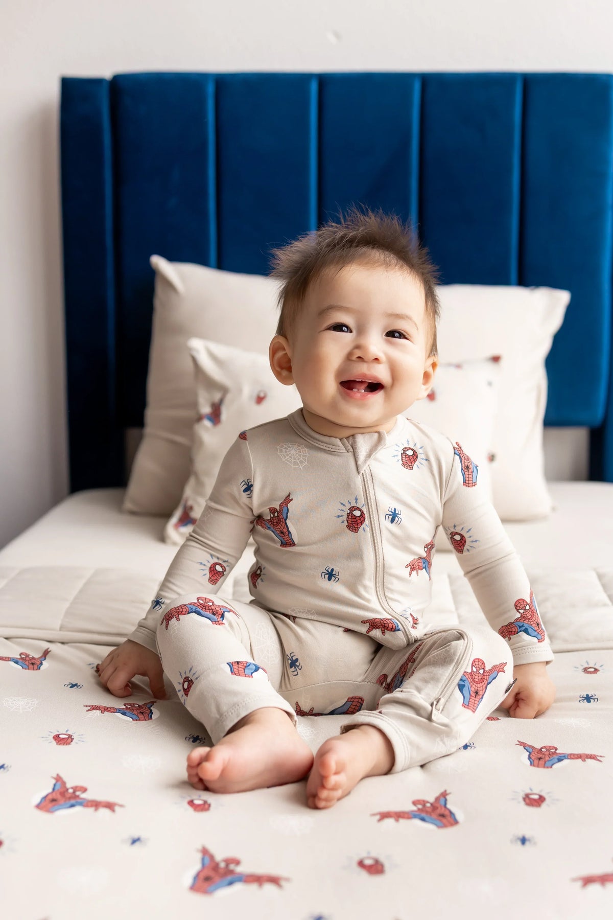 Zippered Romper in Spider-Man Main image