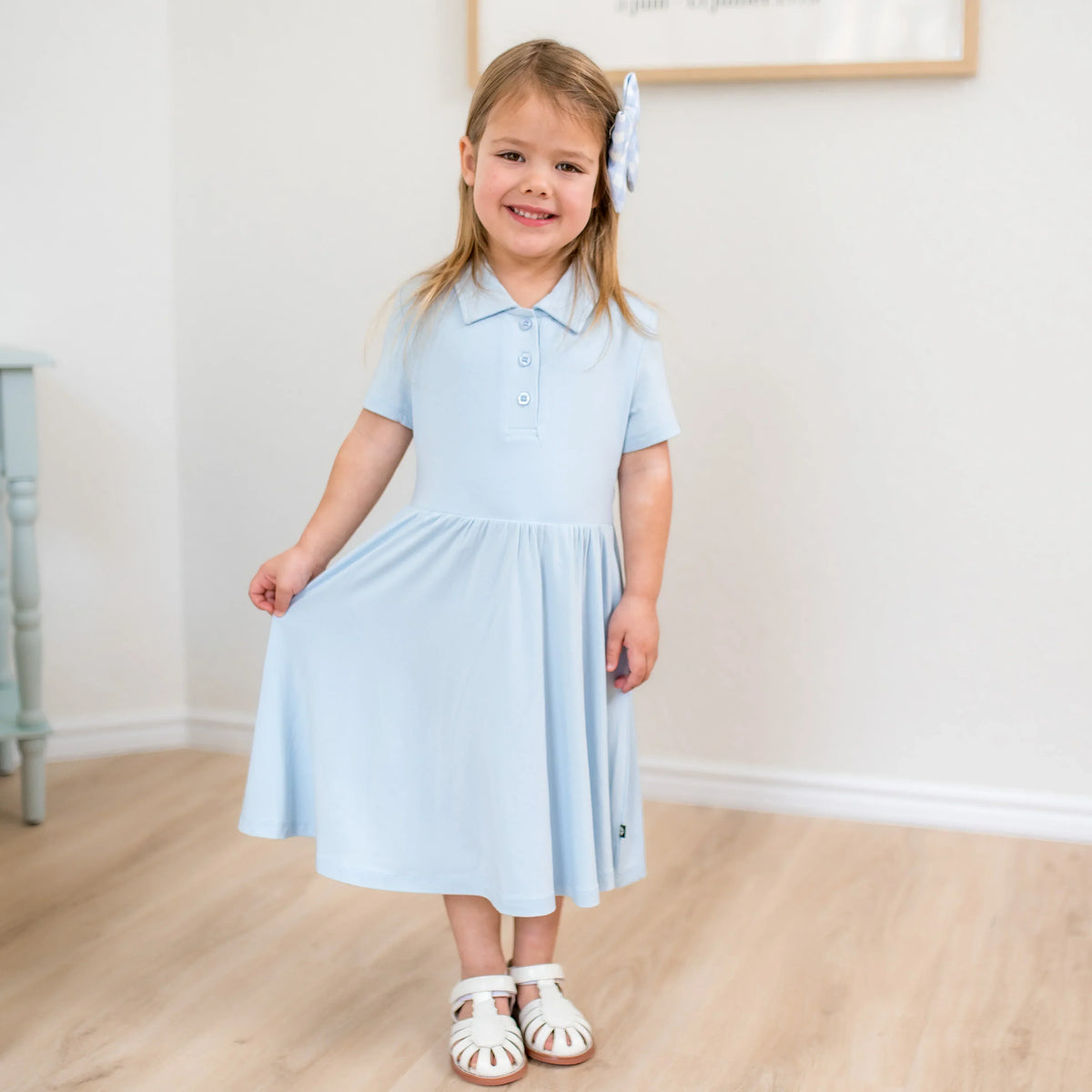 Polo Dress in Breeze Main image