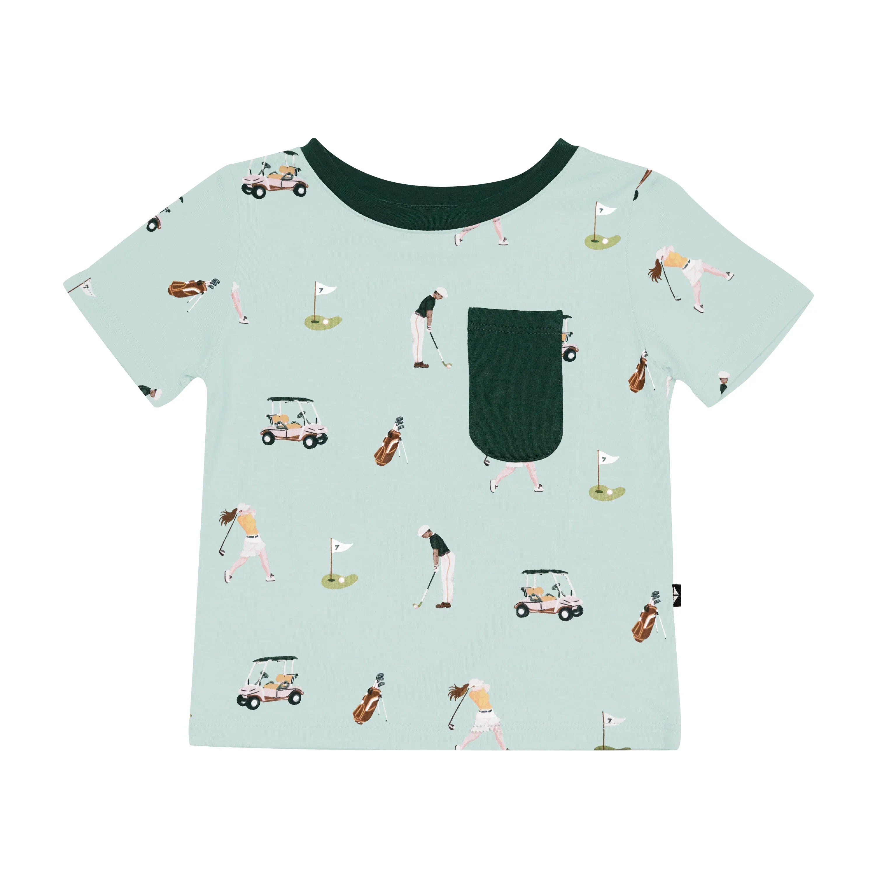 Toddler Crew Neck Tee in Golf Secondary image
