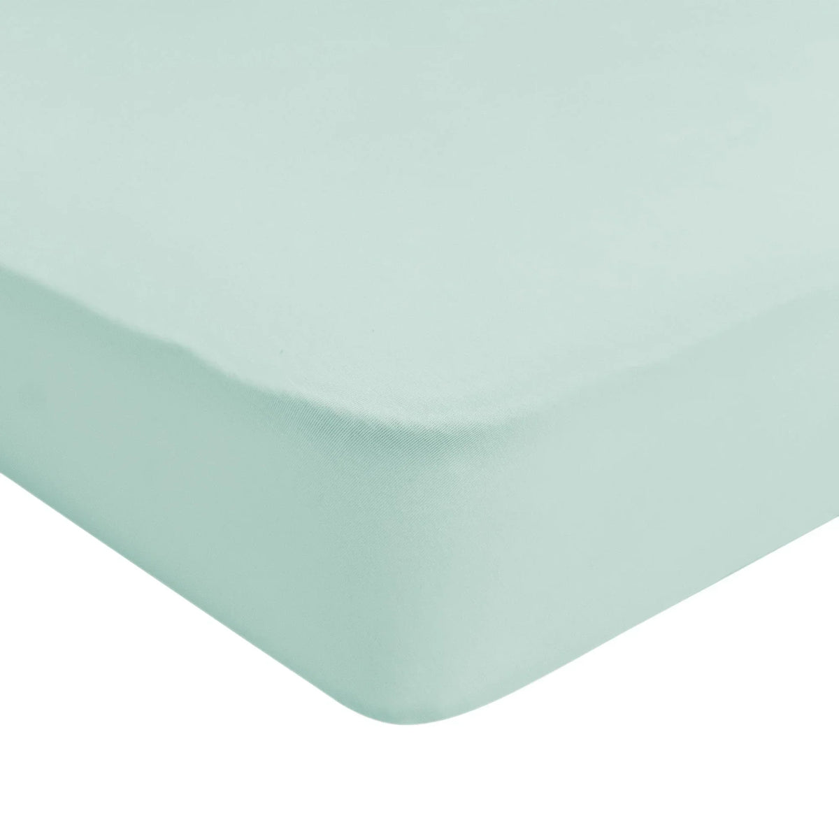Mini Crib Sheet in Sage Main image