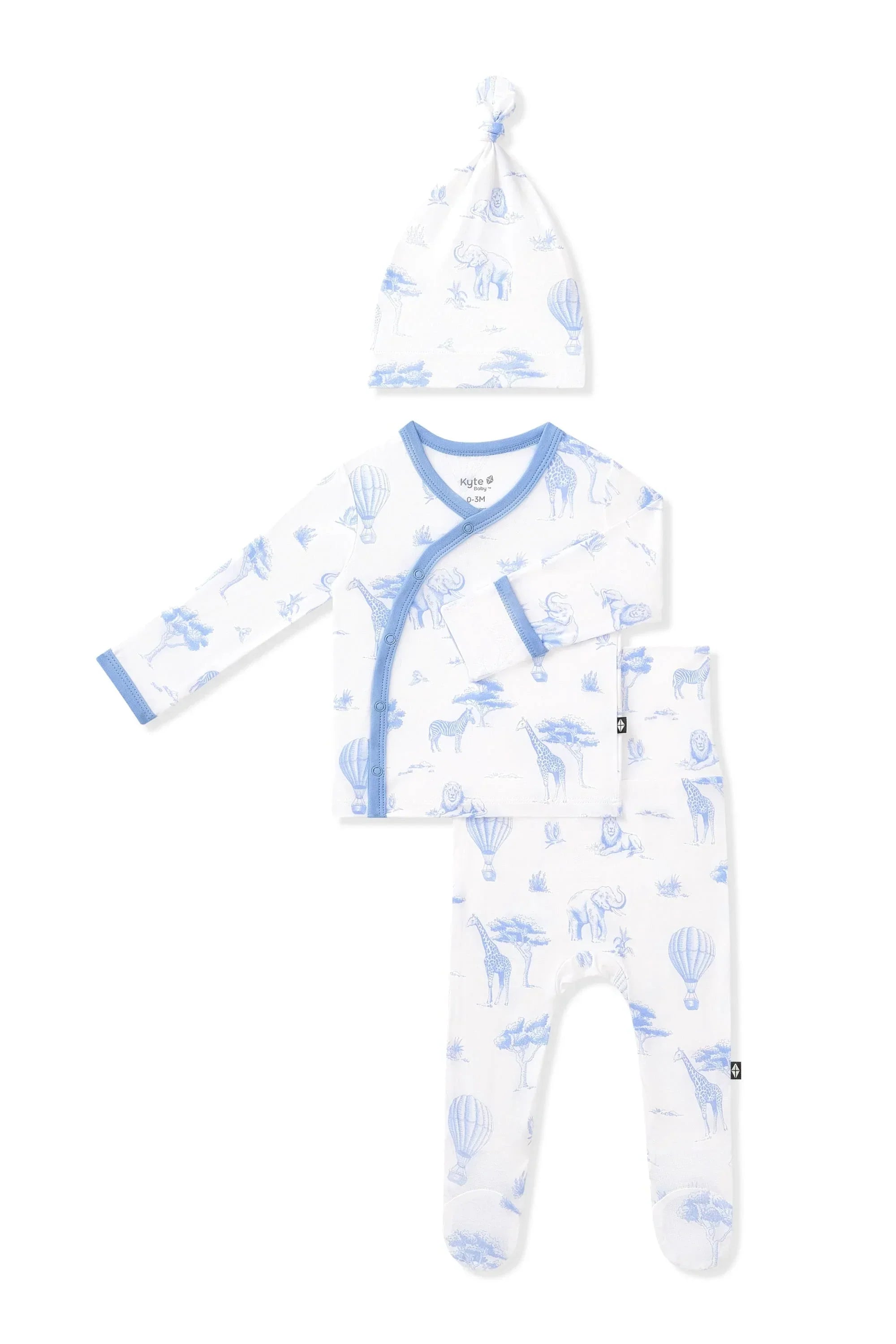 Take Me Home Set with Cap in Toile Safari Secondary image