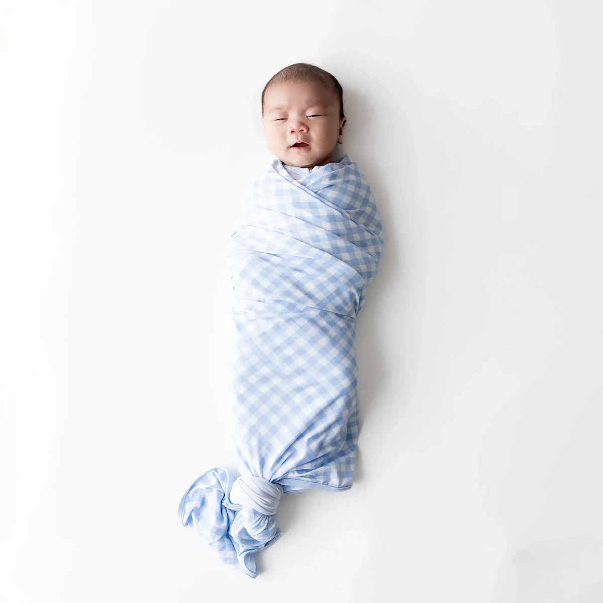 Swaddle Blanket in Gingham Breeze Main image