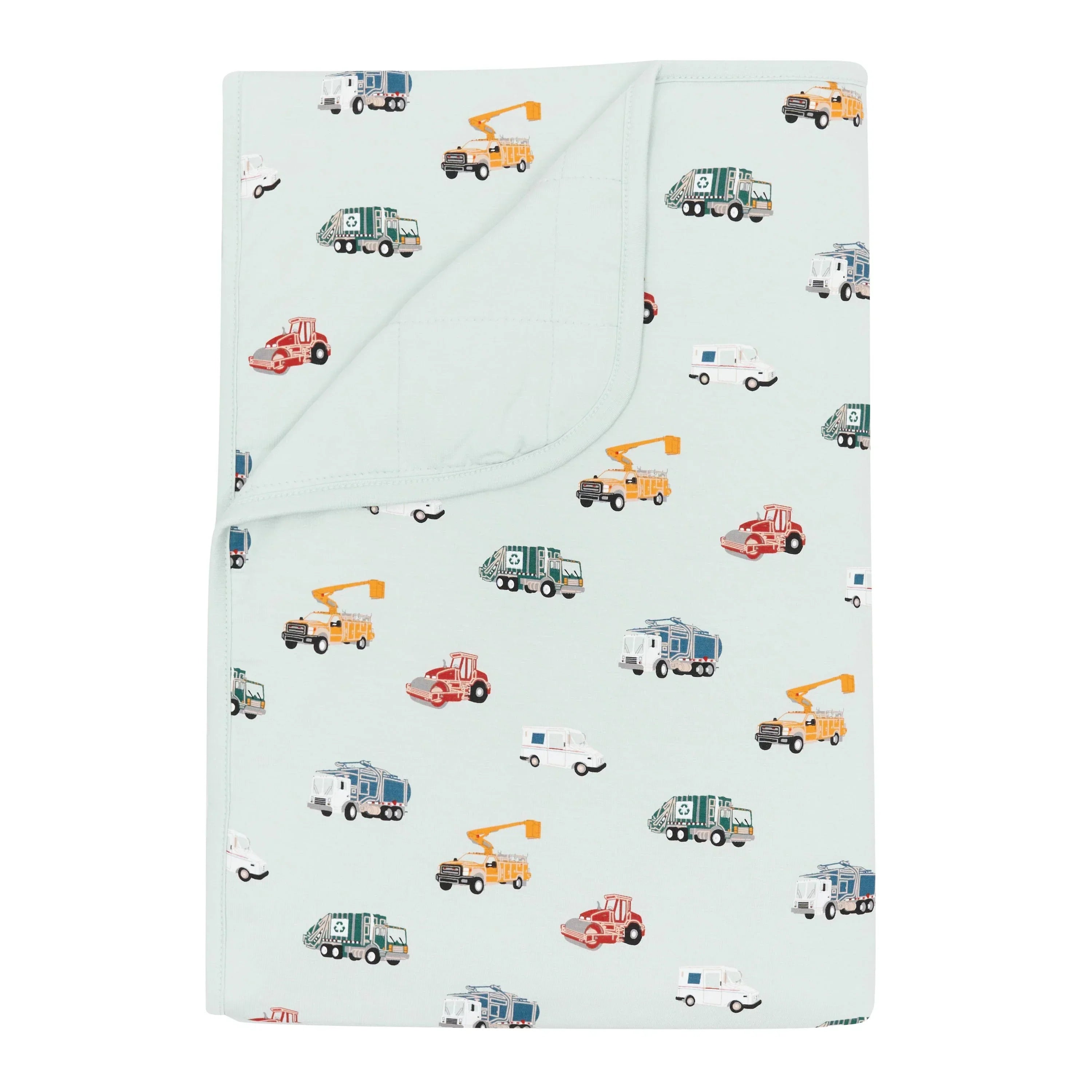 Toddler Blanket in City Vehicles 1.0 Secondary image
