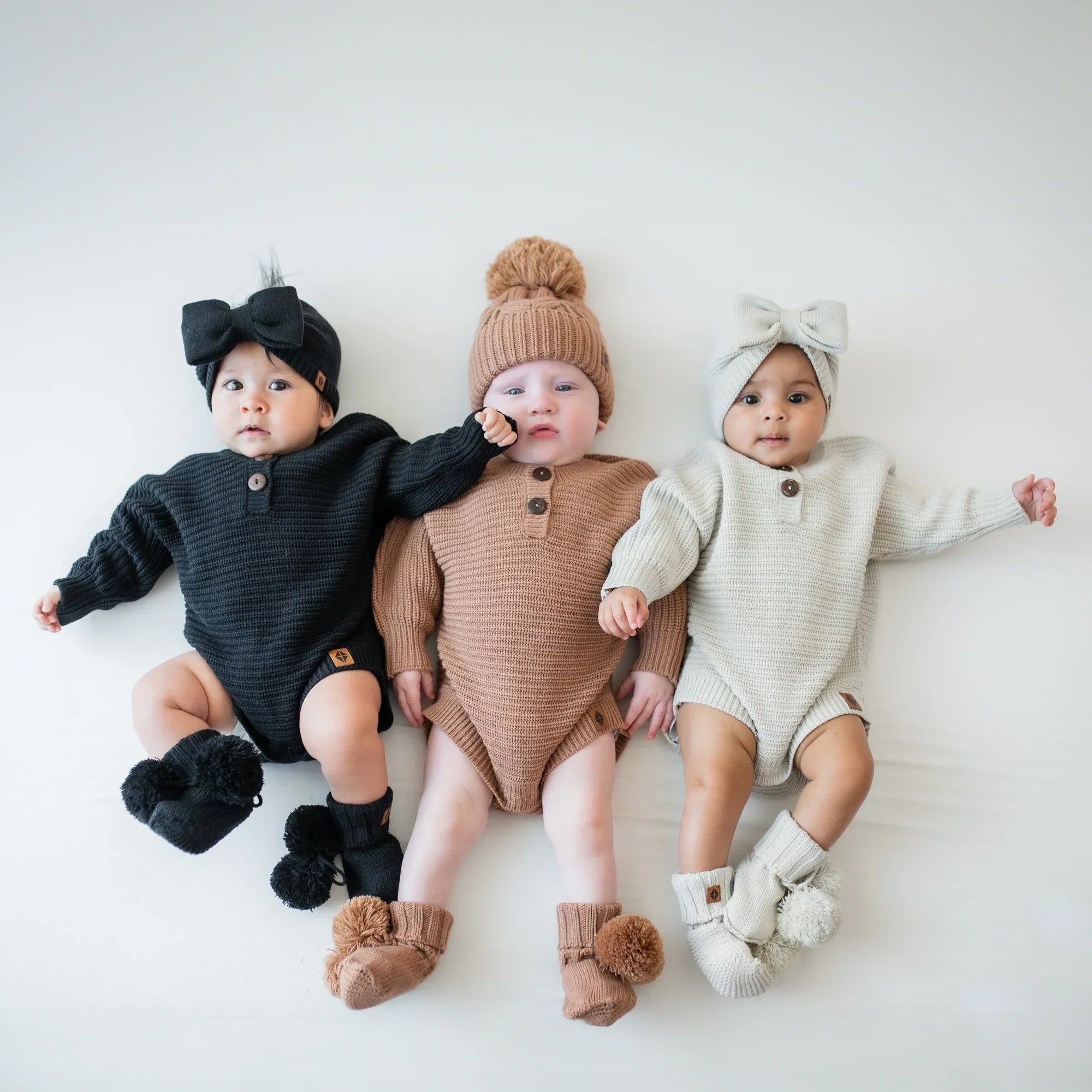 Chunky Knit Romper in Midnight Secondary image