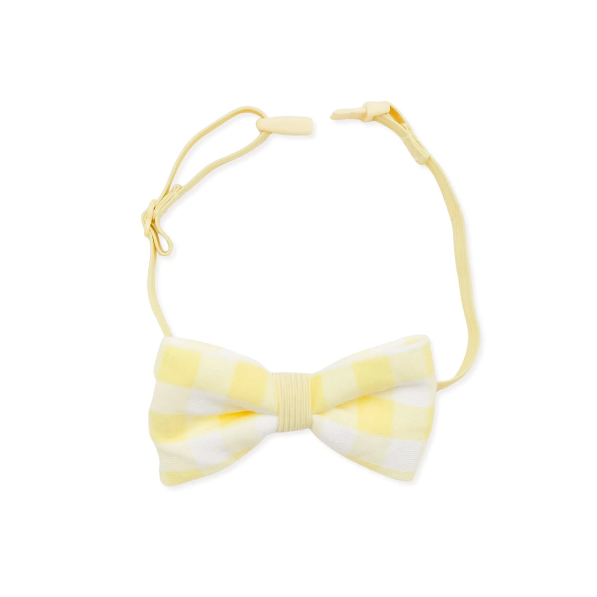 Bow Tie in Gingham Chamomile Main image