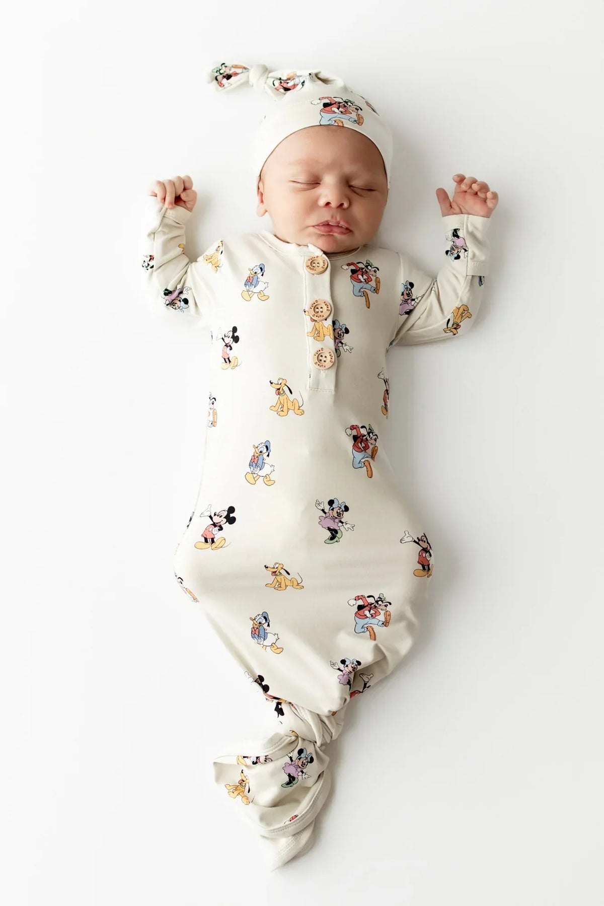 Knotted Gown with Hat Set in Mickey Mouse and Friends Main image