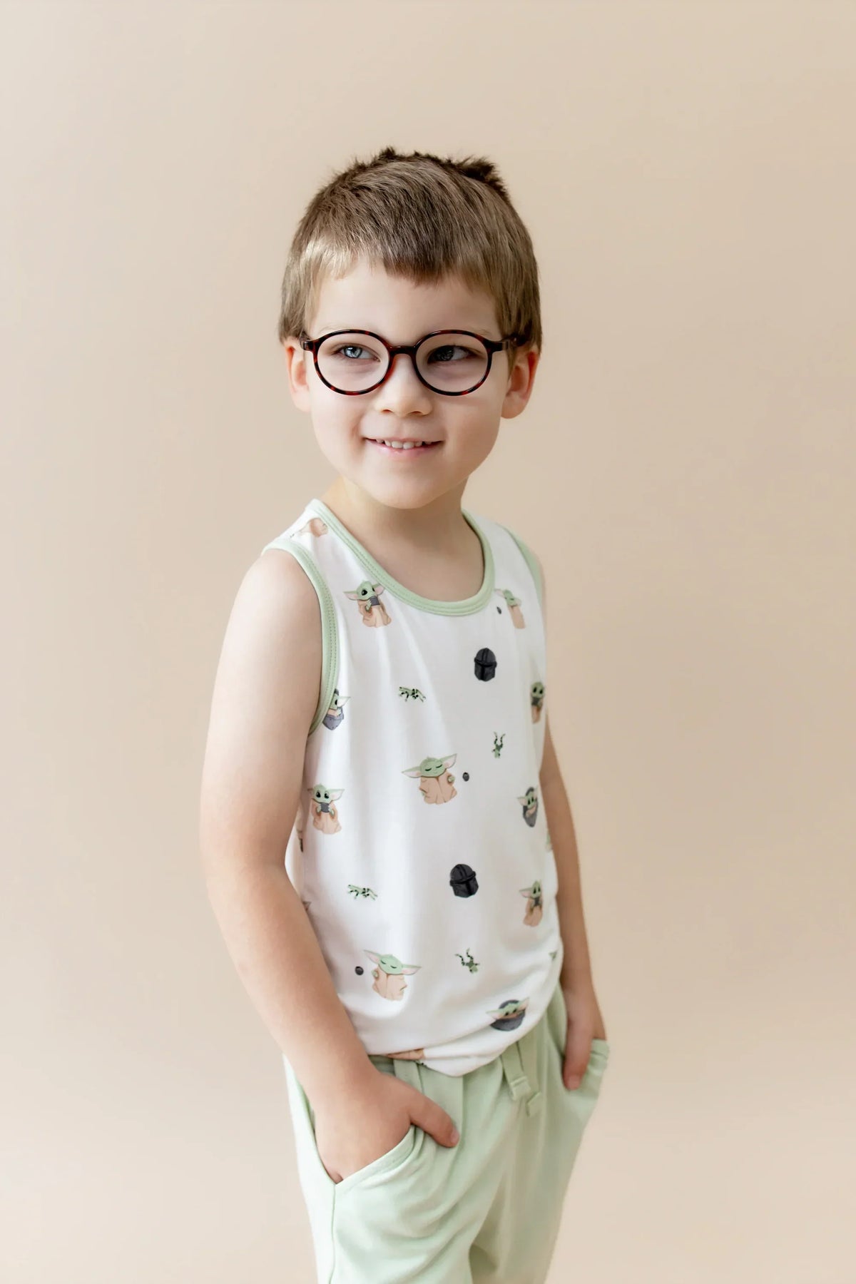 Toddler Tank Top in Grogu™ Main image