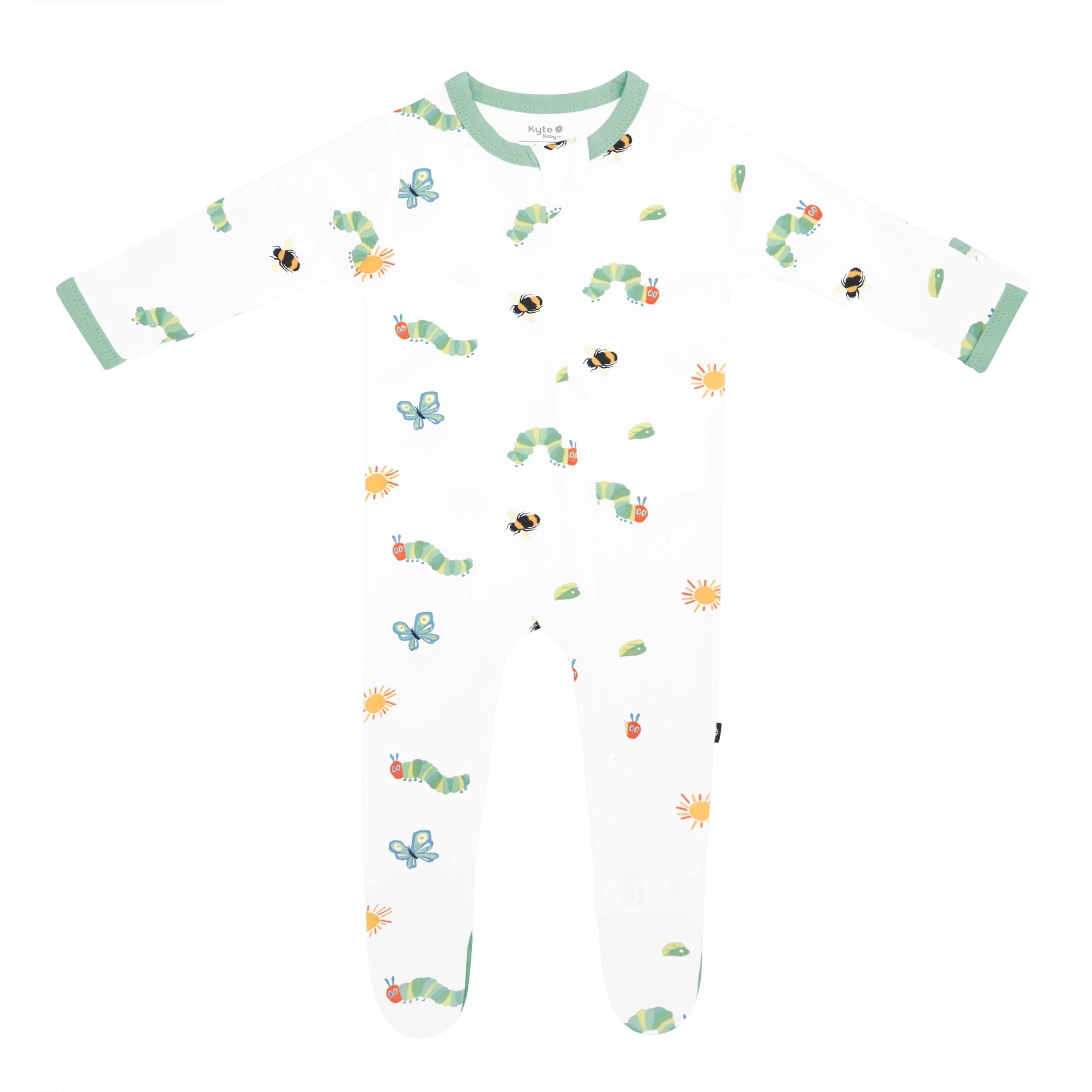 Zippered Footie in The Very Hungry Caterpillar™ and Friends Secondary image