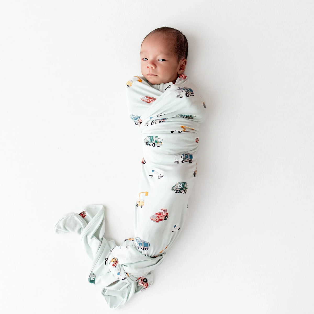 Swaddle Blanket in City Vehicles Main image