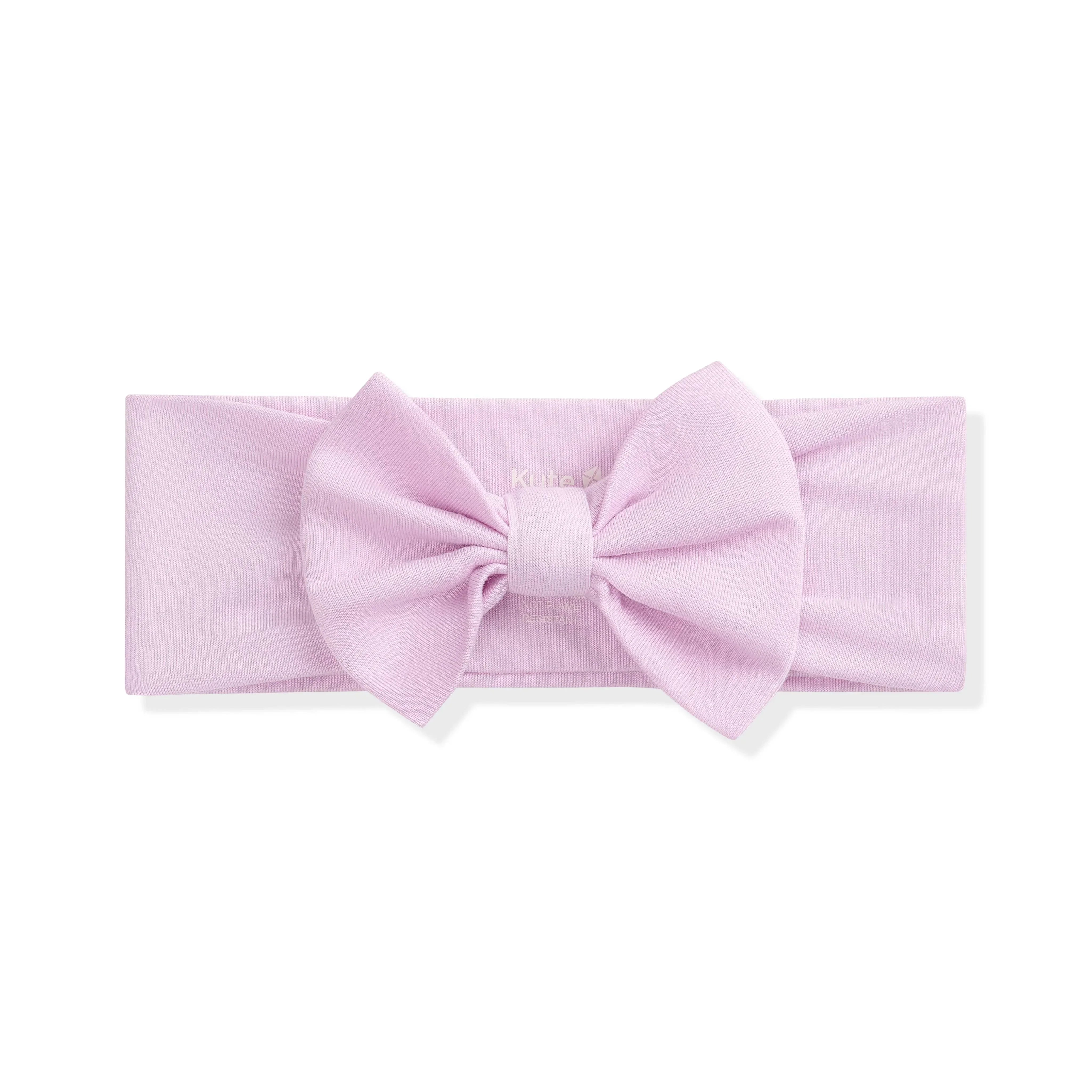 Bow Headband in Thistle Secondary image