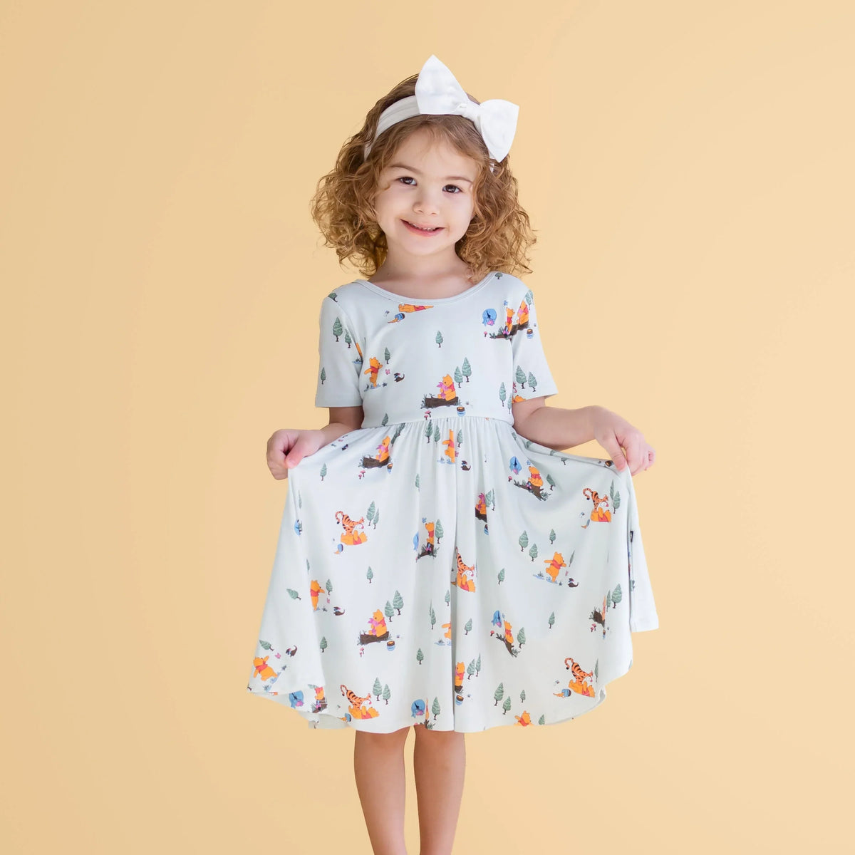 Twirl Dress in Winnie the Pooh Hundred Acre Wood Main image