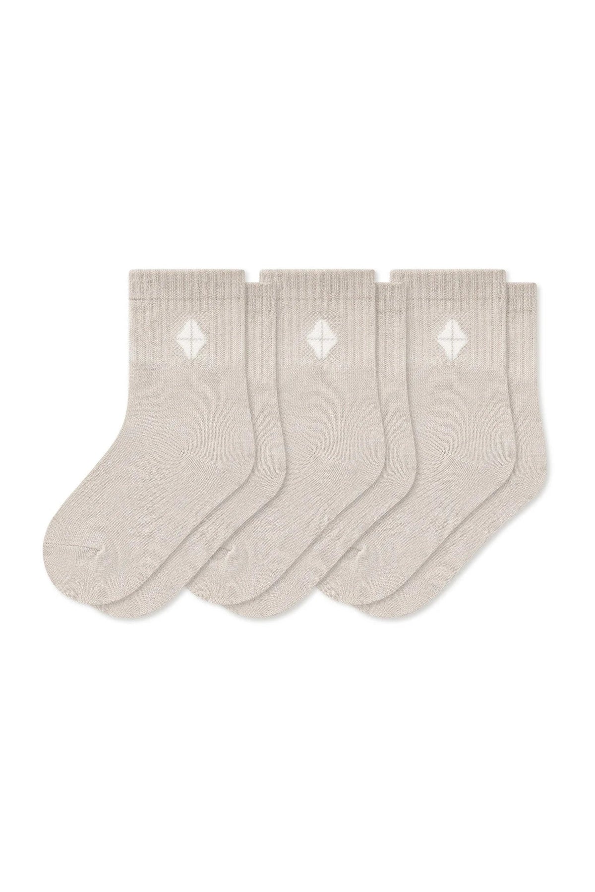 Crew Socks Combo 3-Pack in Oat Main image