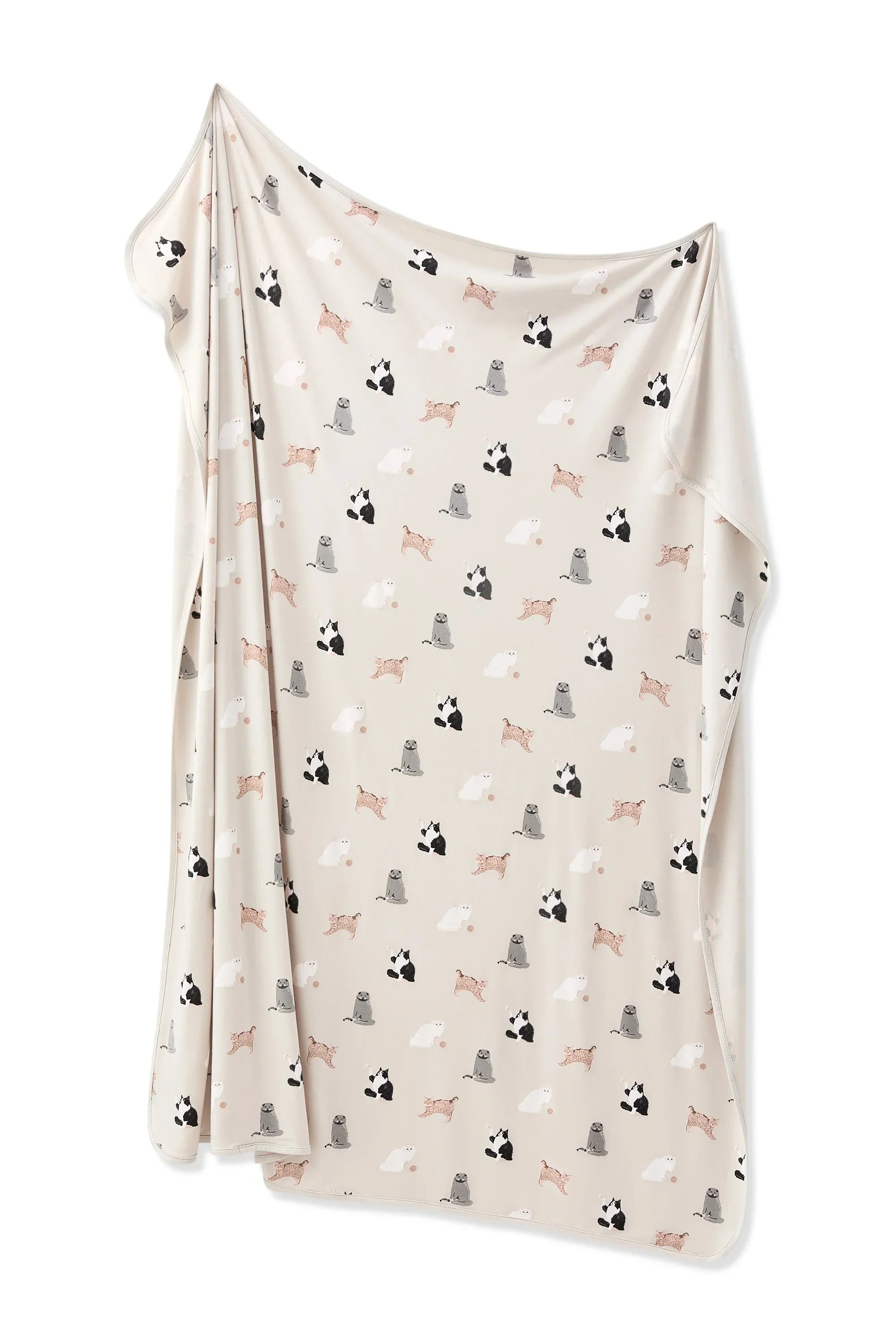 Swaddle Blanket in Fluffy Cat Secondary image