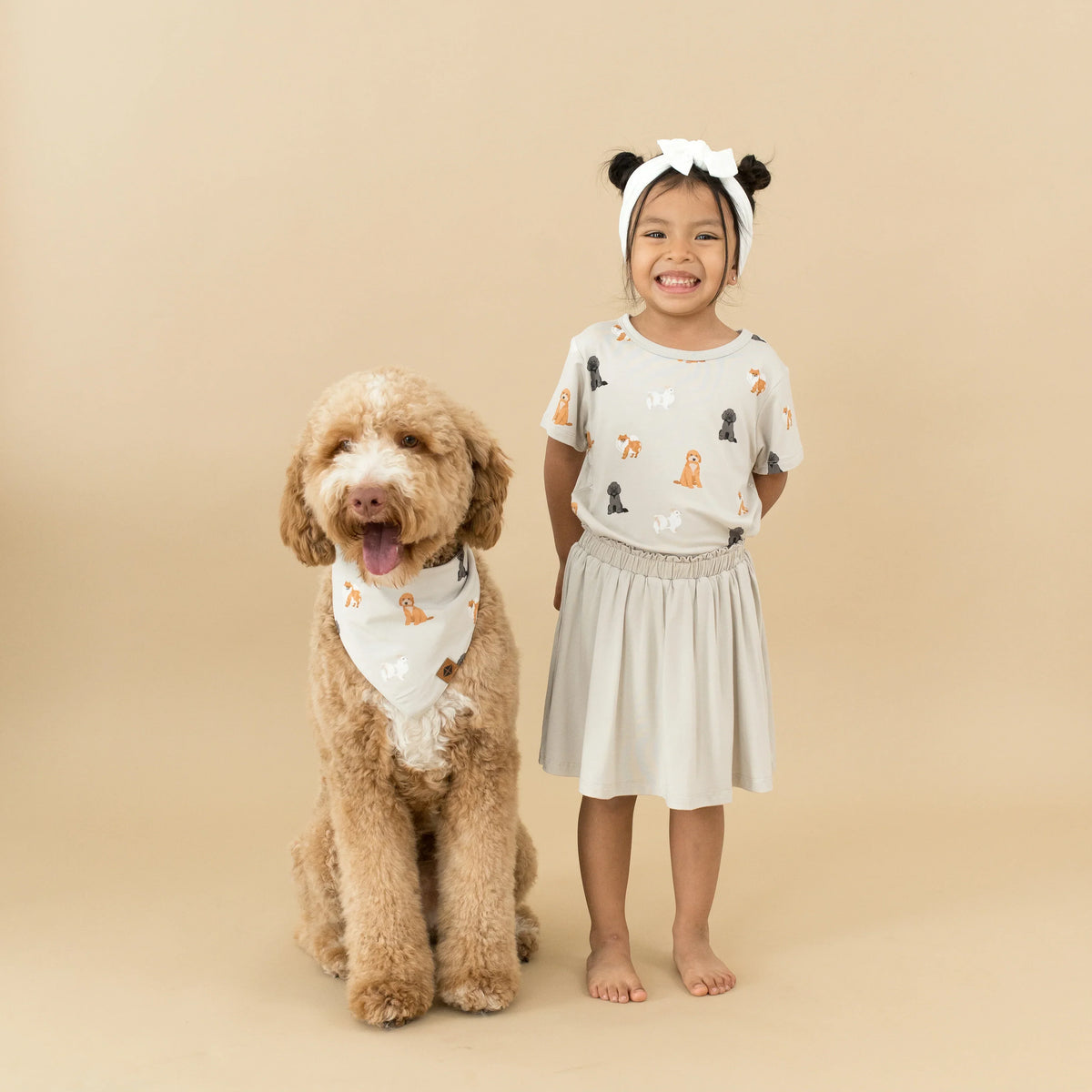 Toddler Basic Tee in Fluffy Dog Main image