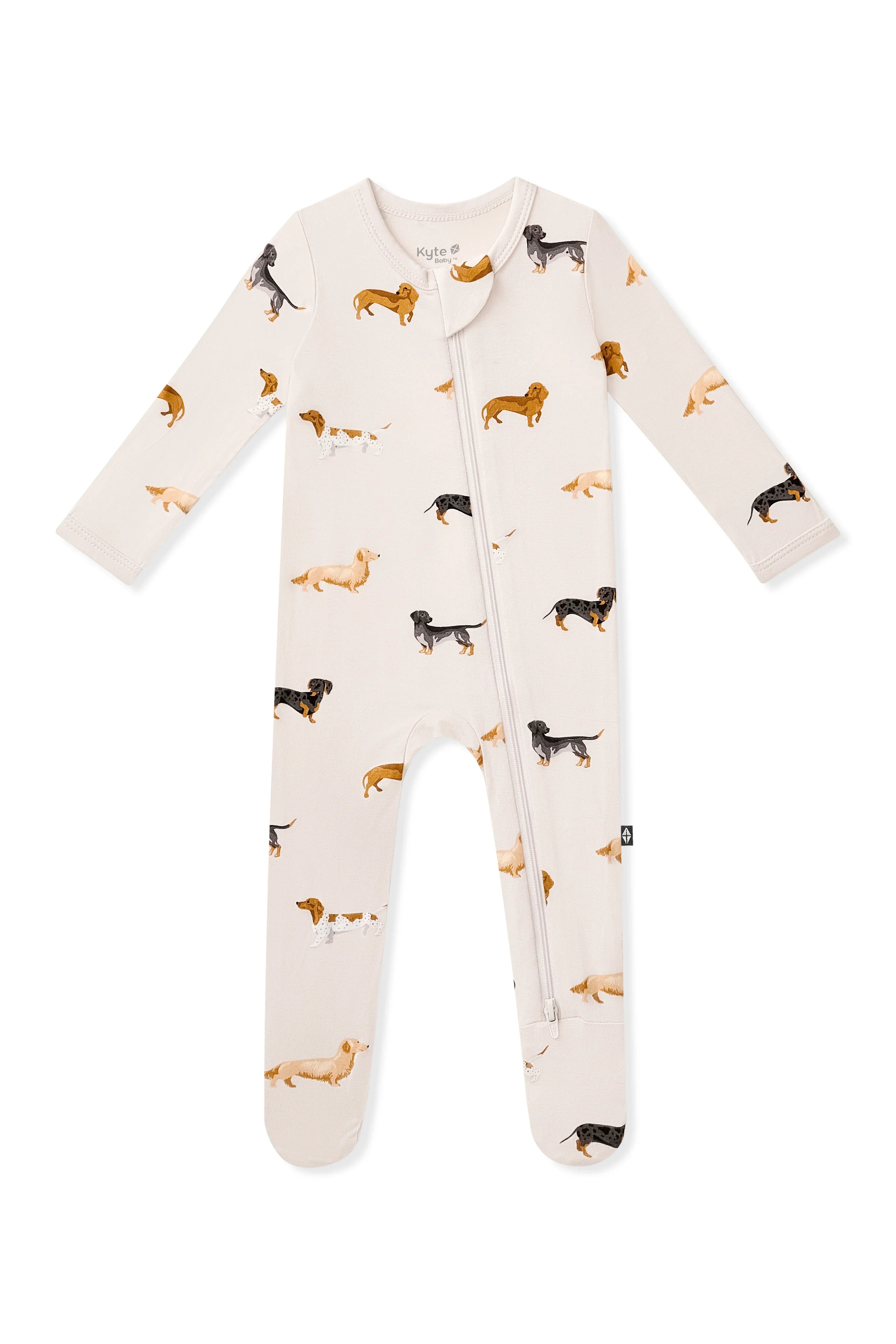 Zippered Footie in Dachshund Secondary image