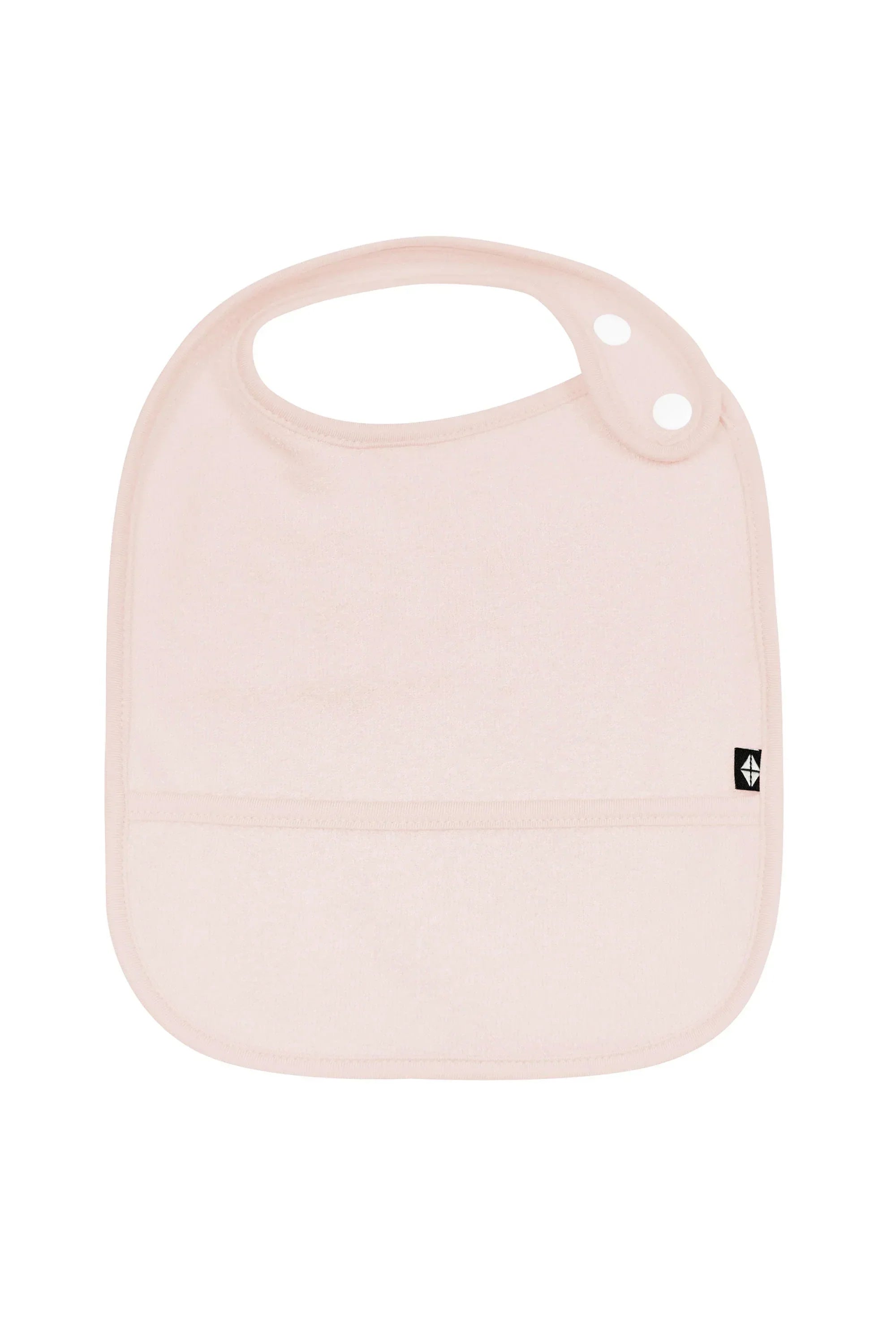 Terry Pocket Bib in Blush Secondary image