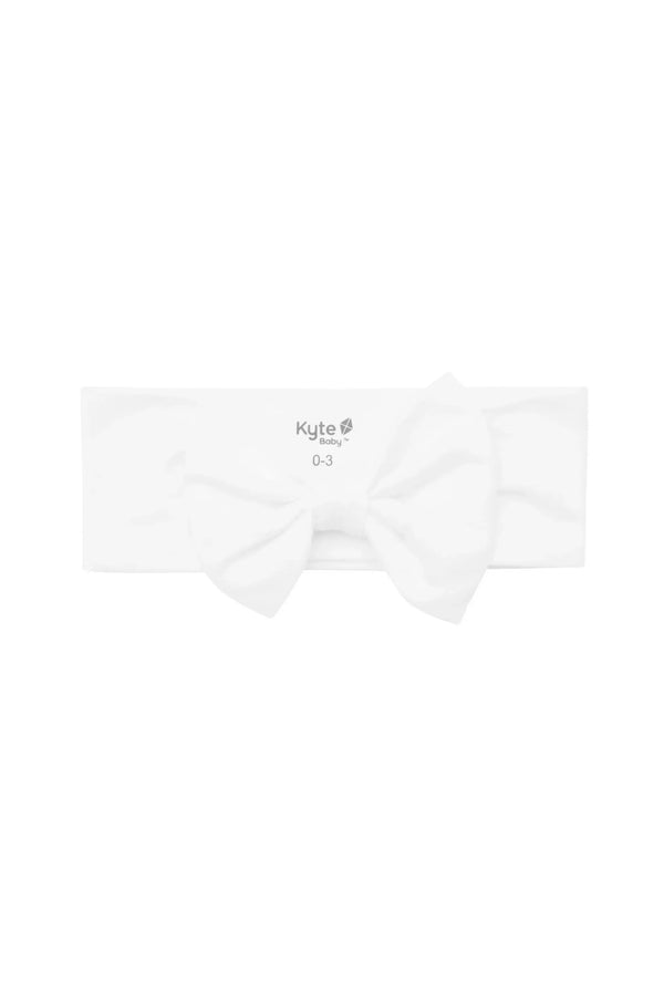 Bow Headband in Cloud
