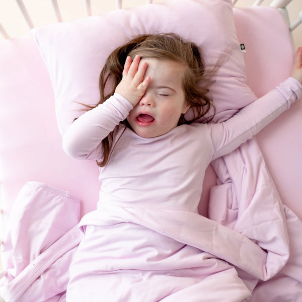 Long Sleeve Pajamas in Thistle