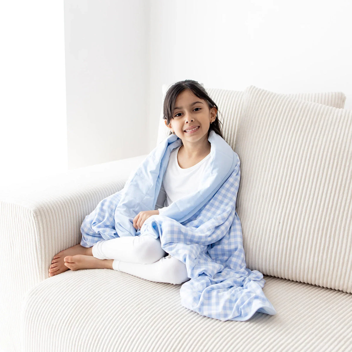 Toddler Blanket in Gingham Breeze 1.0 Main image