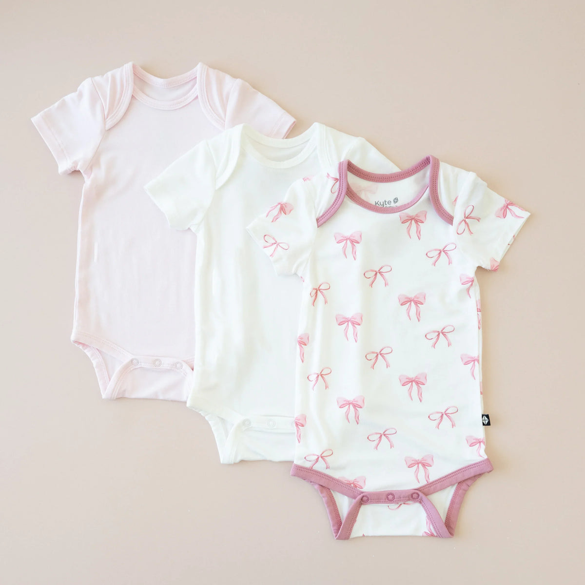First Favorites Bodysuit Bundle (3-Pack) in Girl Main image