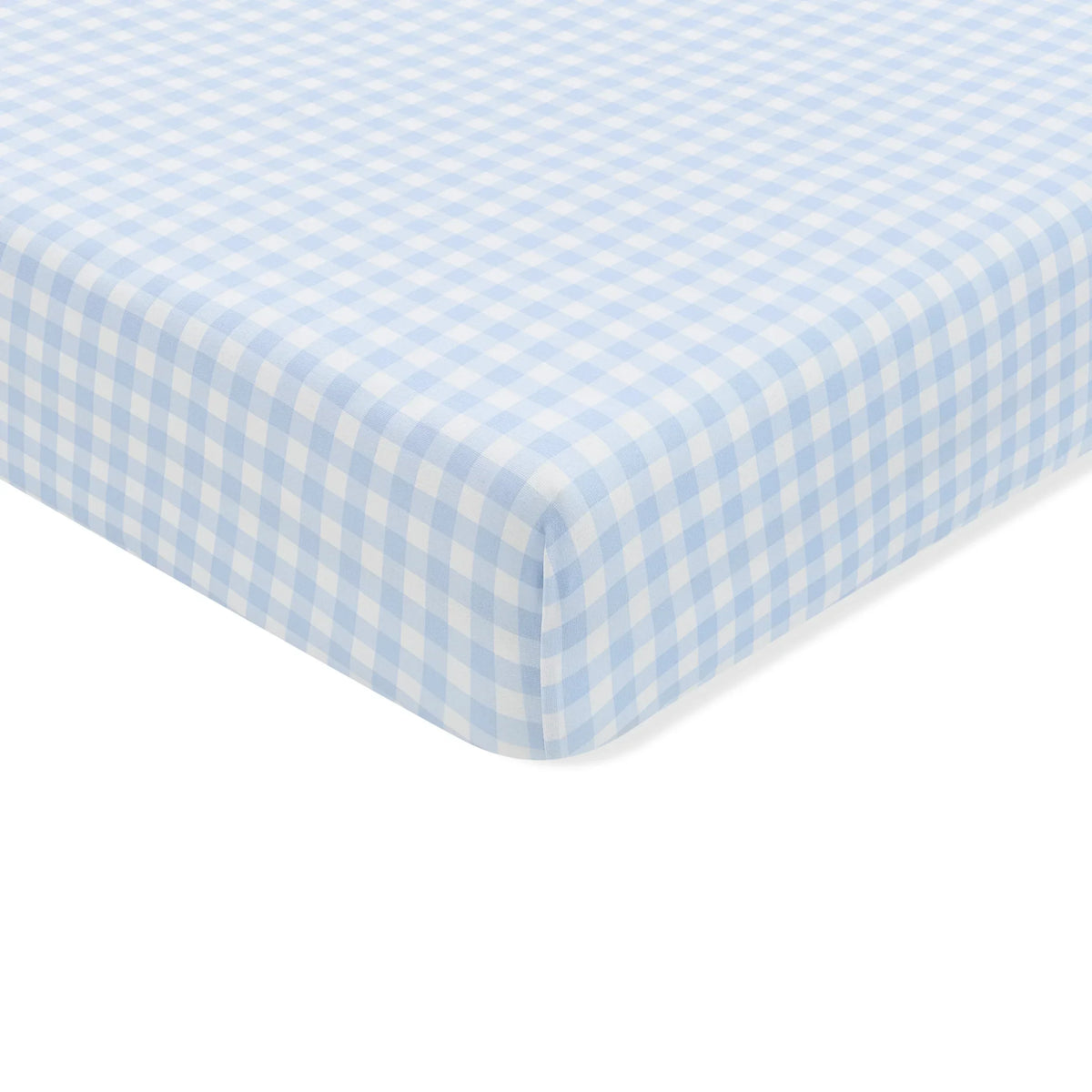 Crib Sheet in Gingham Breeze Main image