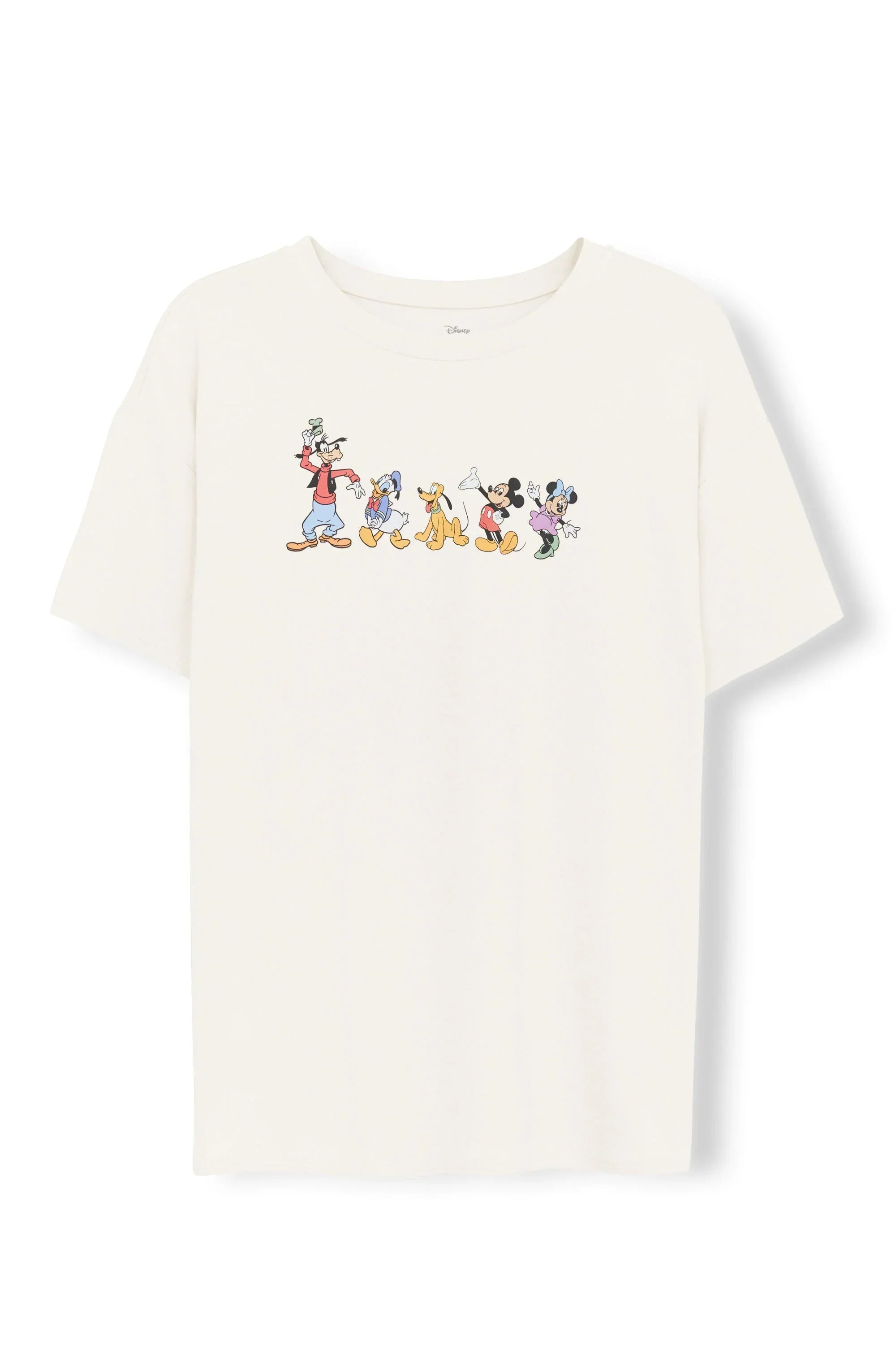 Women's Graphic Tee in Mickey and Friends on Ecru Secondary image