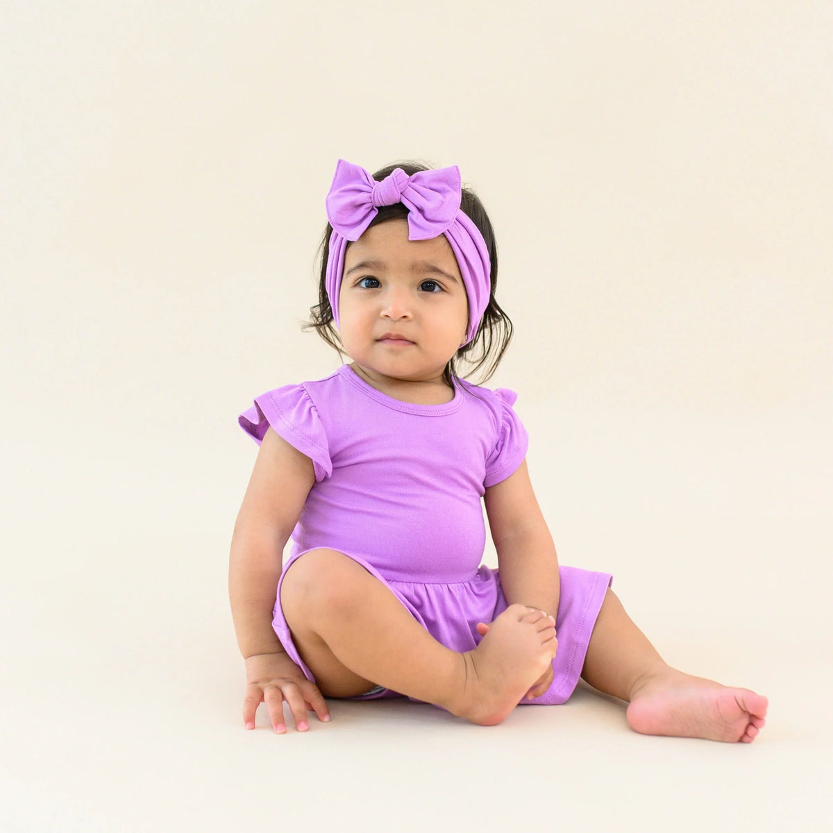 Knotted Bow Headband in Poi Main image