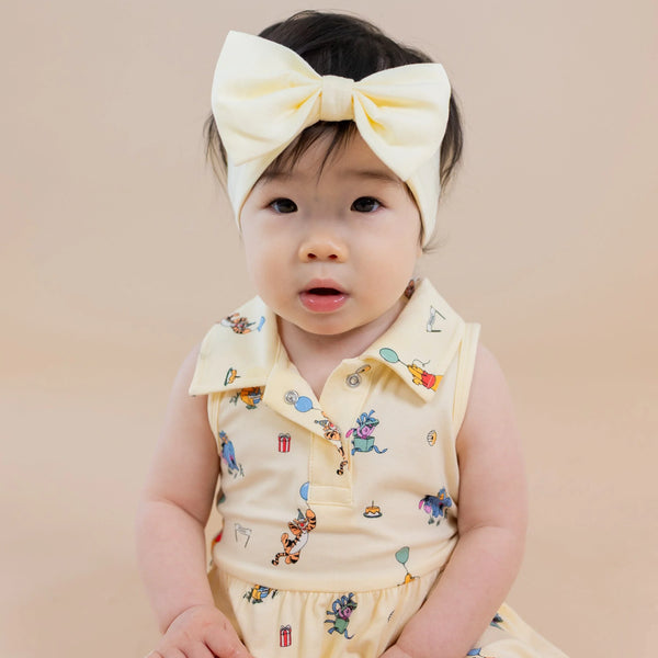 Polo Bodysuit Dress in Winnie the Pooh Celebration