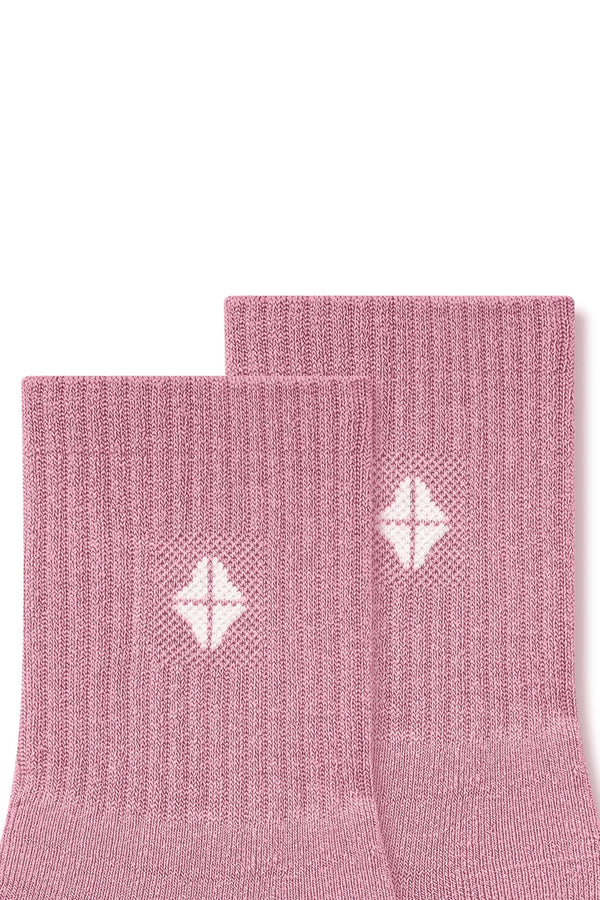 Adult Crew Socks in Apple Blossom