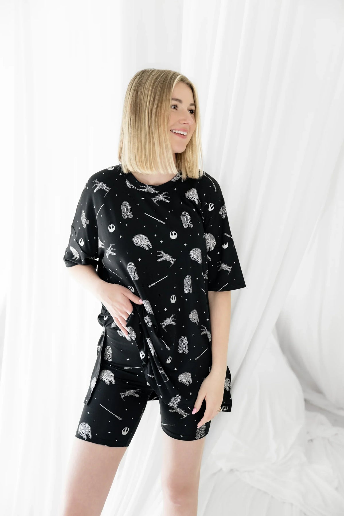 Women’s Biker Short Set in STAR WARS™ Main image