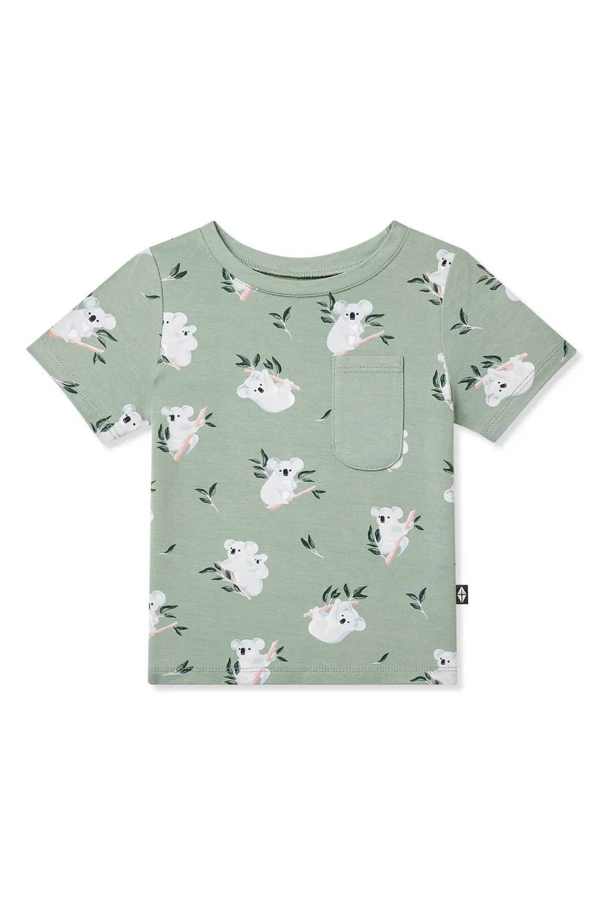 Toddler Crew Neck Tee in Koala Main image