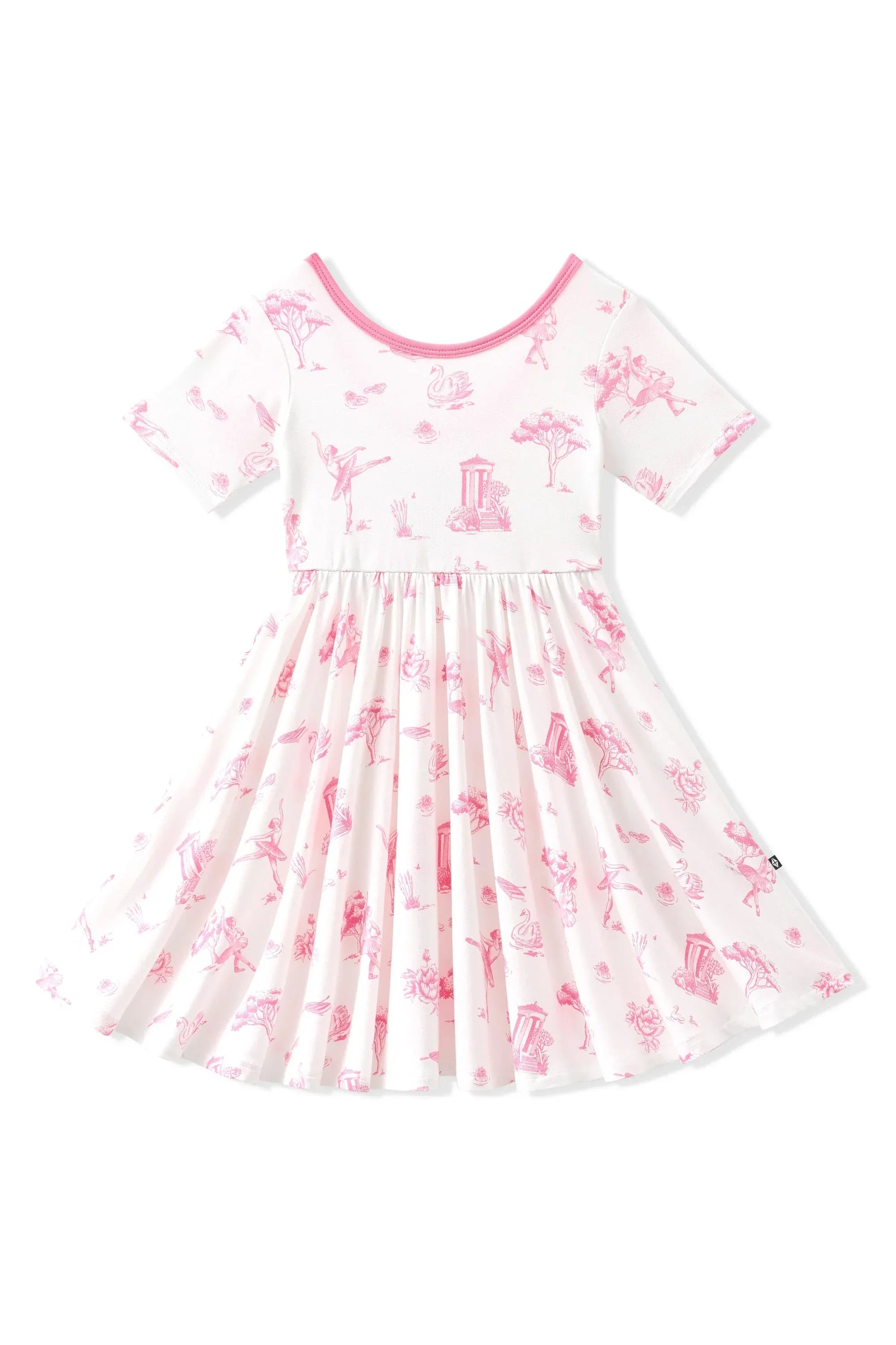 Twirl Dress in Toile Ballet Secondary image