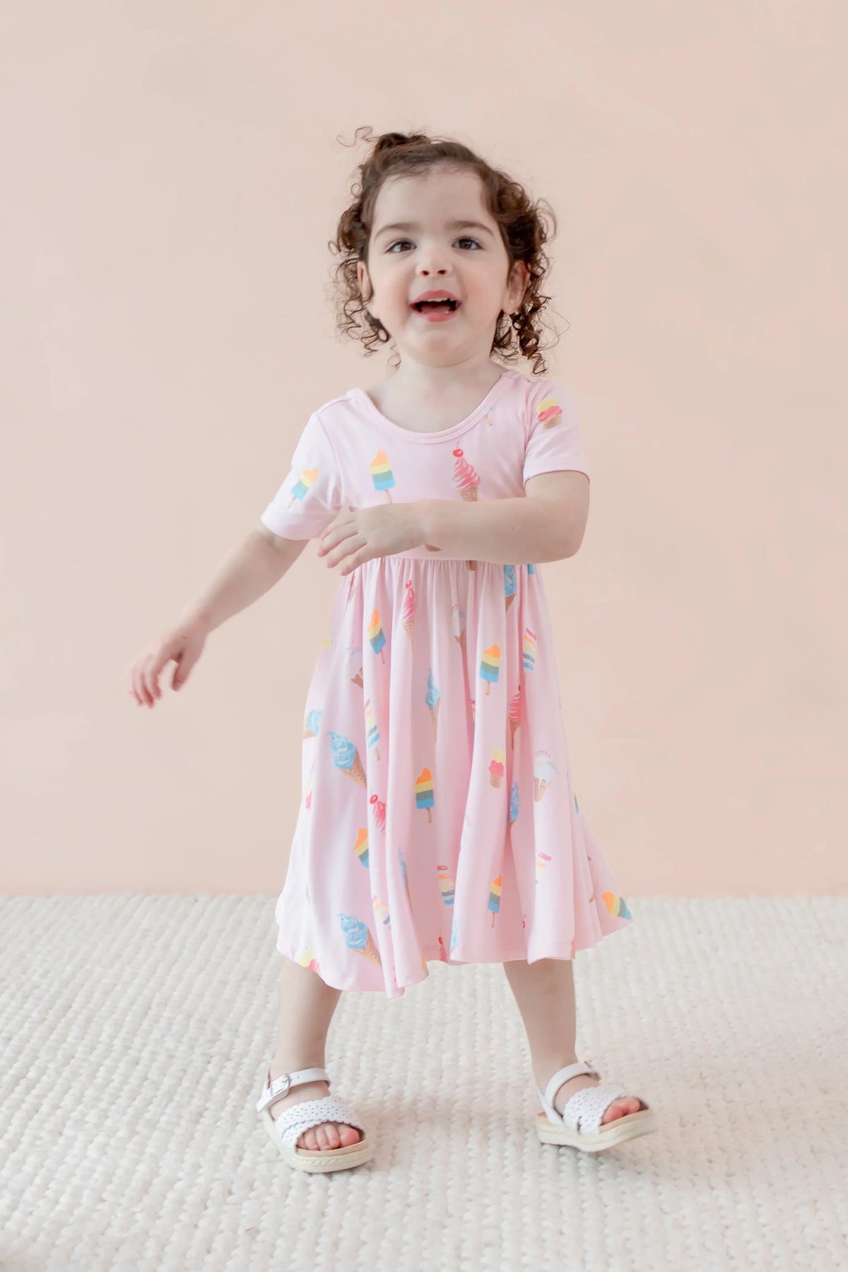 Twirl Dress in Sakura Ice Cream Main image