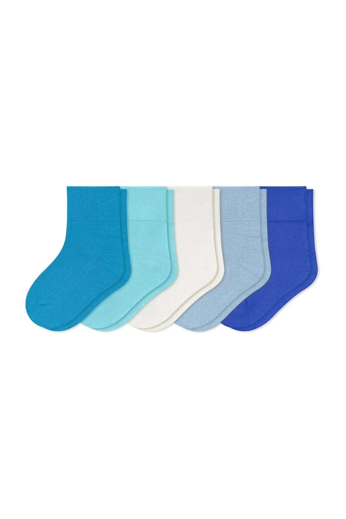Quarter Socks Combo 5-Pack in Wave Main image