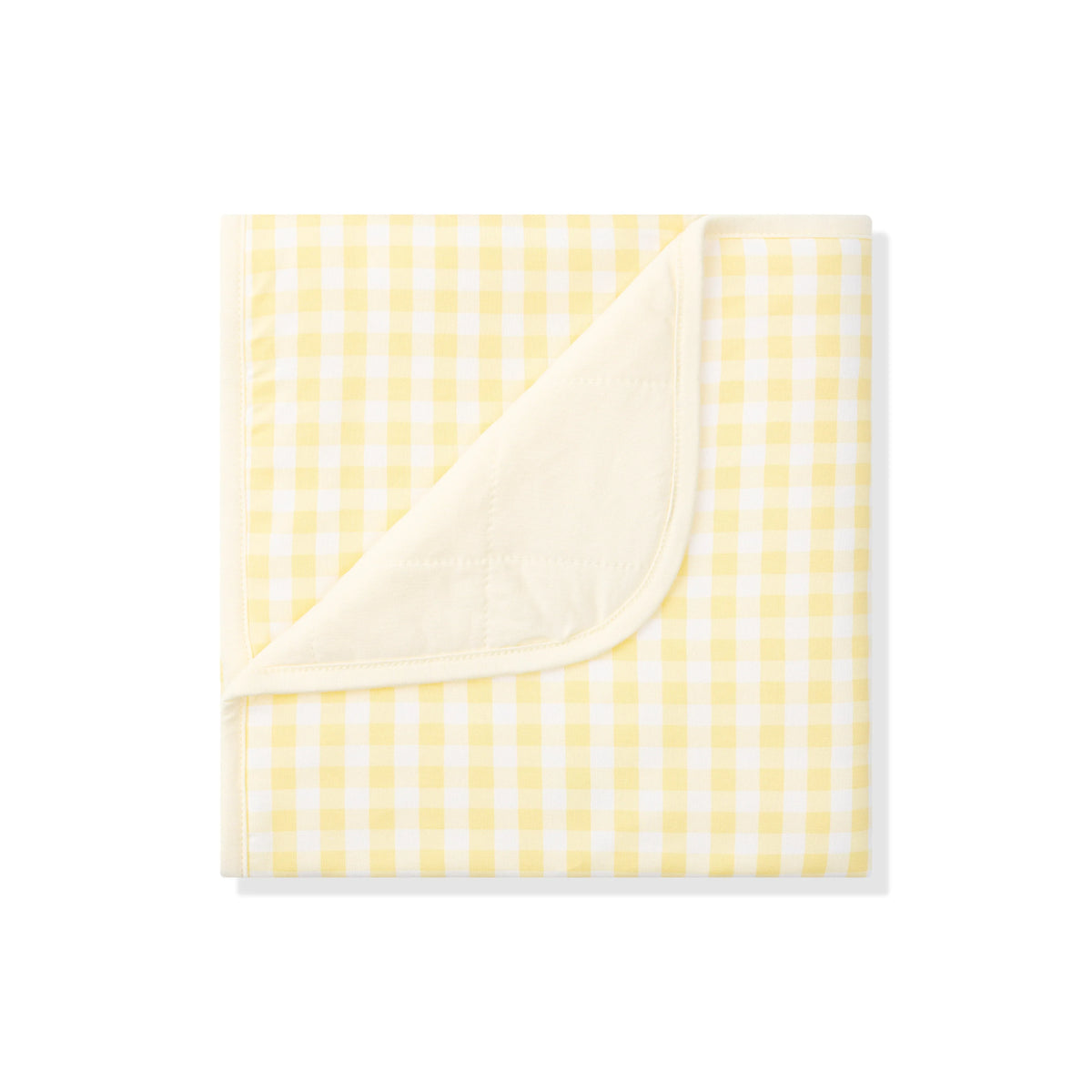 Baby Blanket in Gingham Chamomile 1.0 Main image