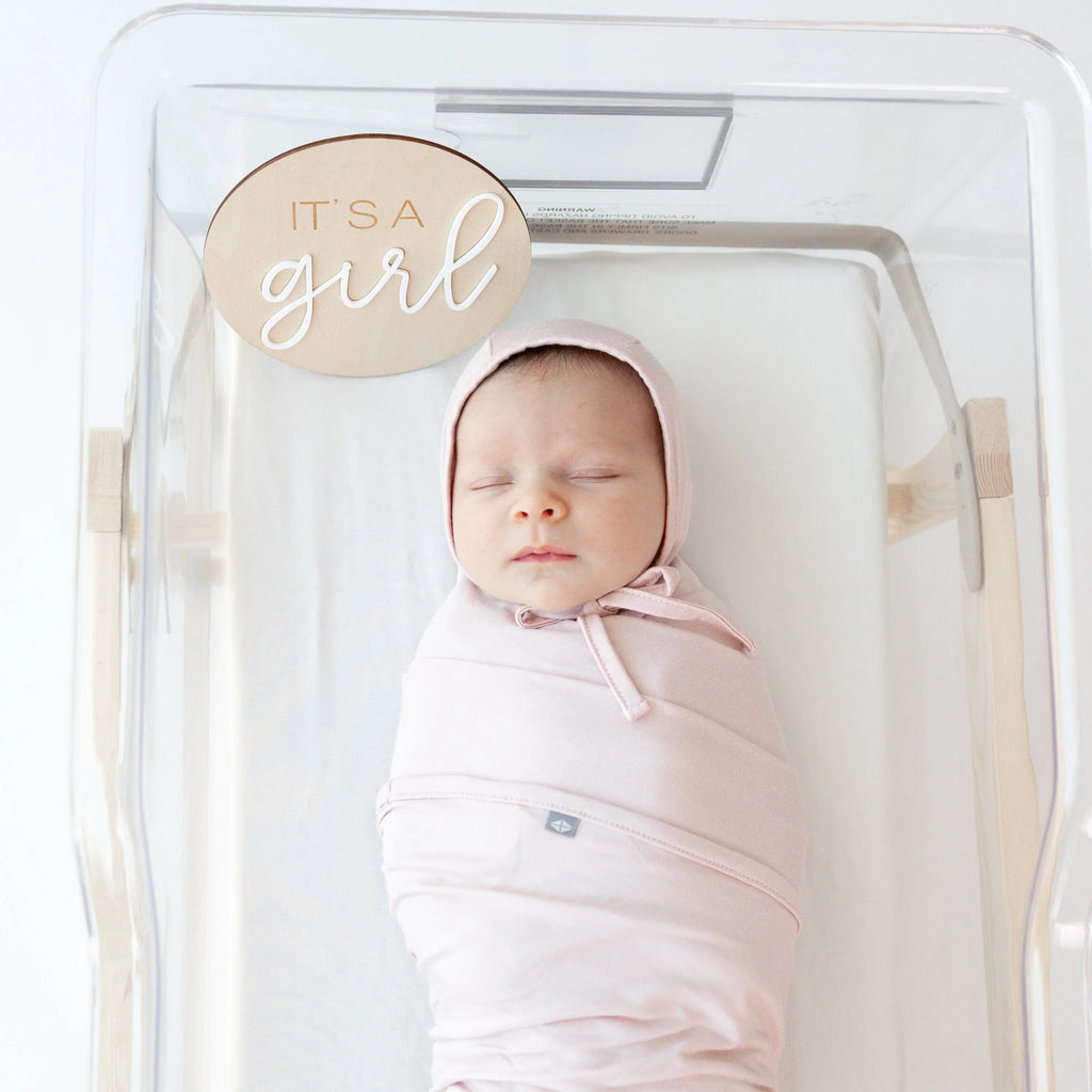 Swaddle Blanket in Blush