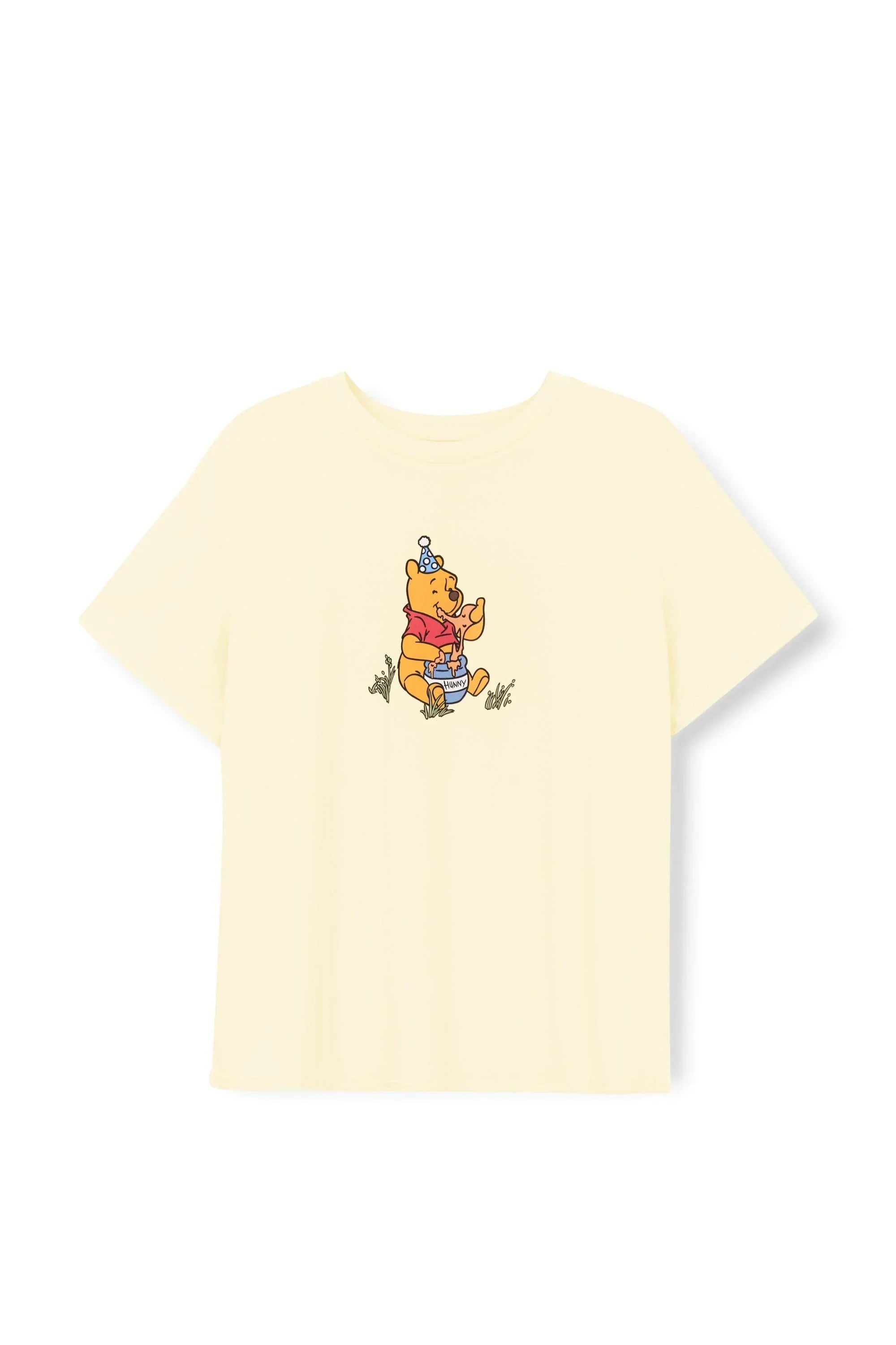 Women's Graphic Tee in Winnie the Pooh on Chamomile Secondary image