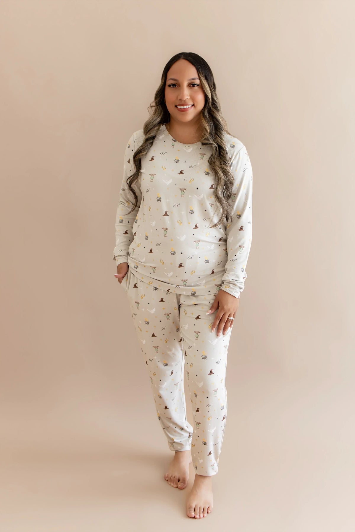 Women's Jogger Pajama Set in Starry Icon Main image