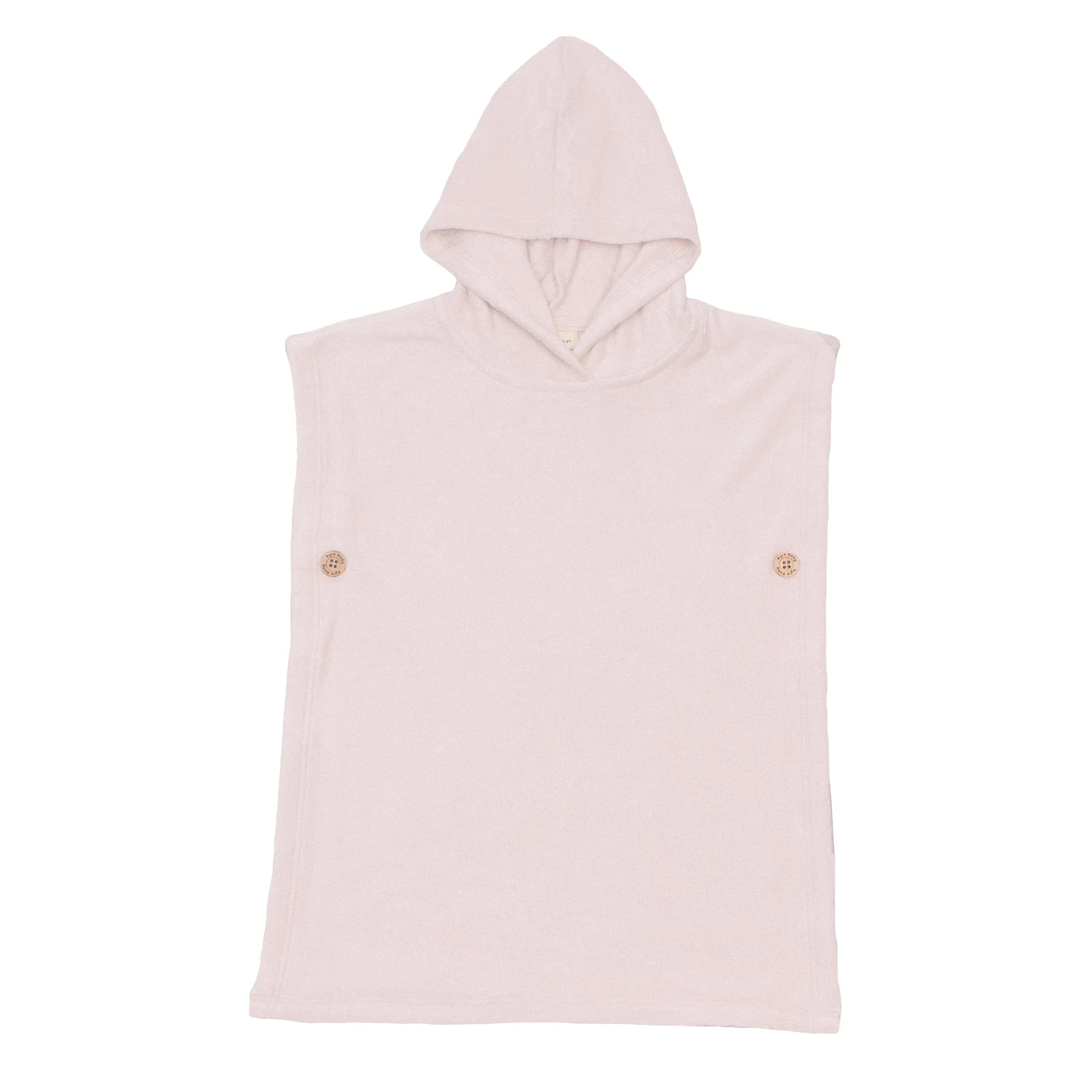 Swim Poncho in Blush Secondary image
