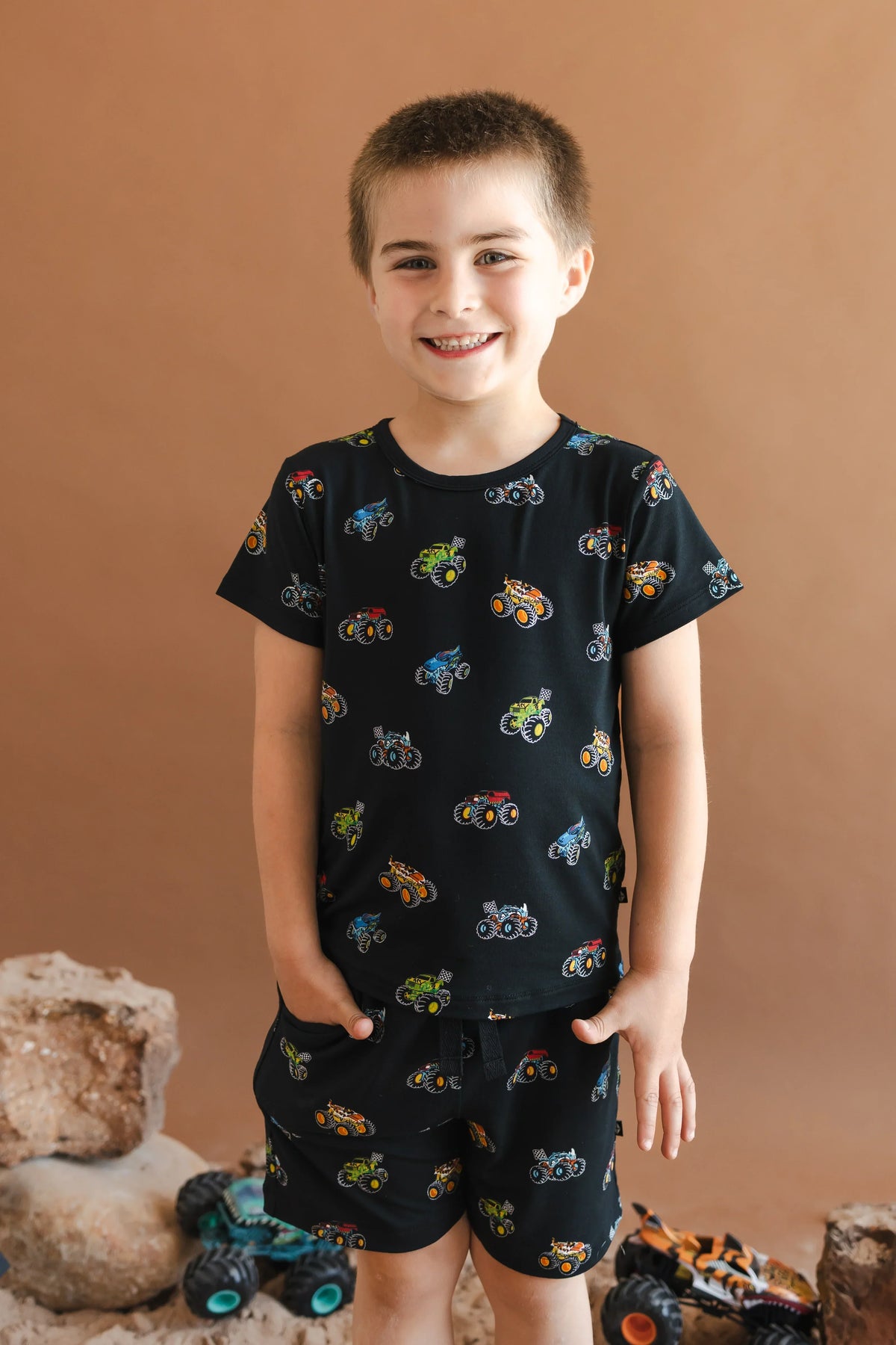 Toddler Basic Tee in Monster Truck Main image